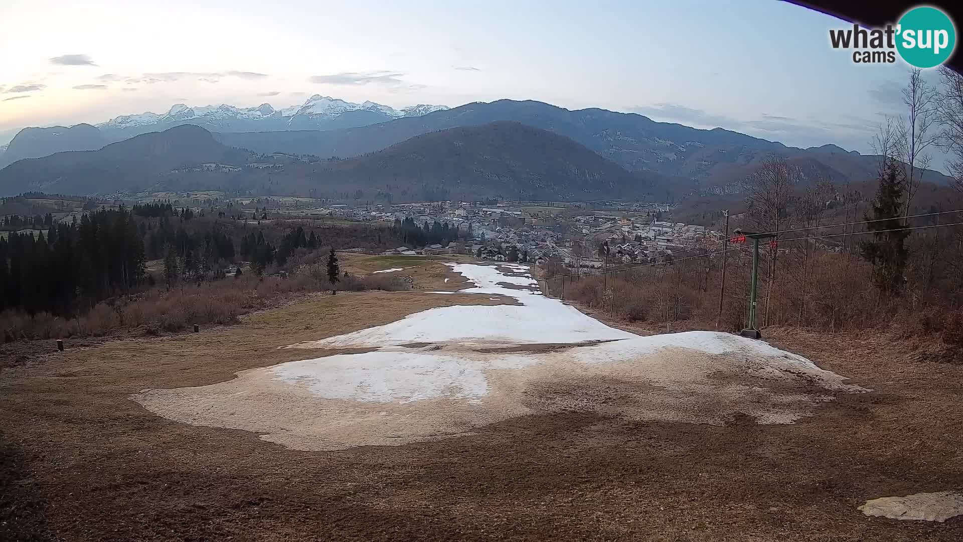 Webcam Bohinjska Bistrica – Live View from Kozji Hrbet Ski Station