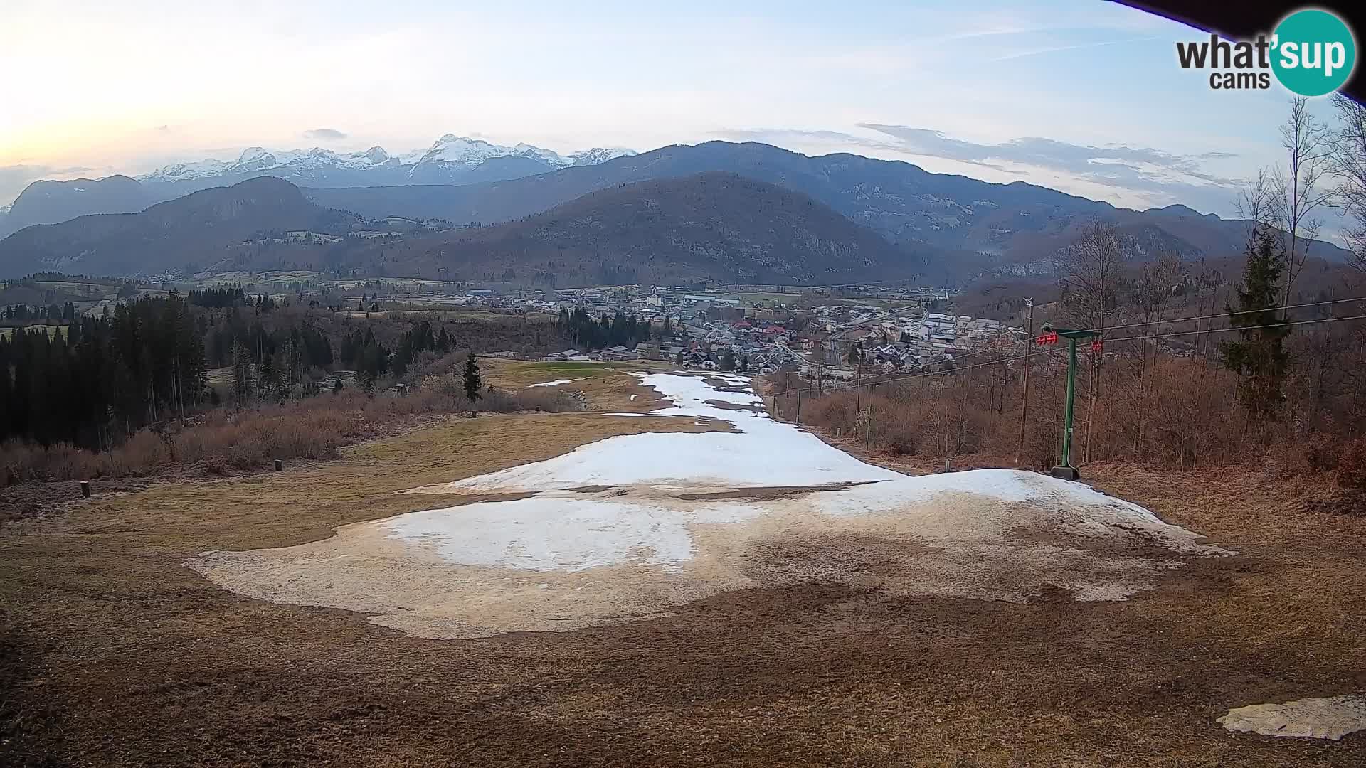 Livekamera Bohinjska Bistrica – Liveblick von der Skistation Kozji Hrbet