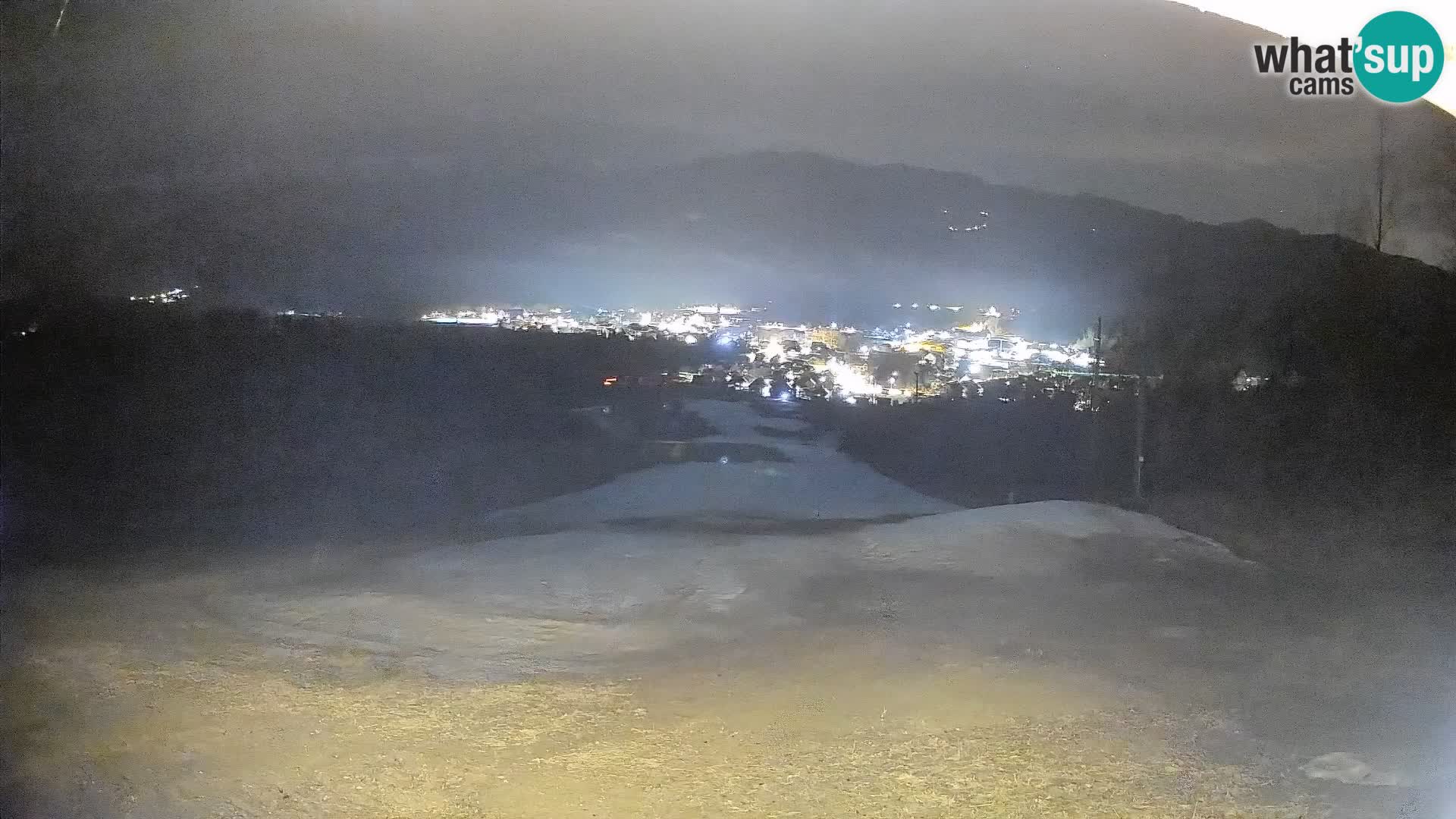 Spletna kamera Bohinjska Bistrica – Pogled v živo s smučišča Kozji Hrbet