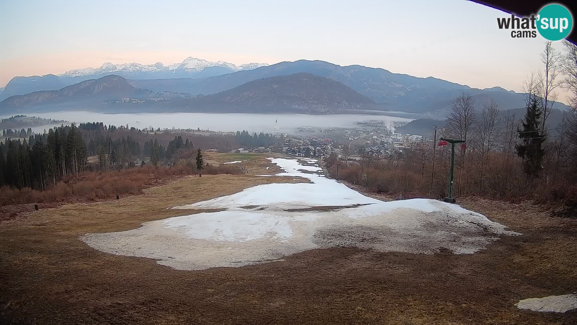 Livekamera Bohinjska Bistrica – Liveblick von der Skistation Kozji Hrbet