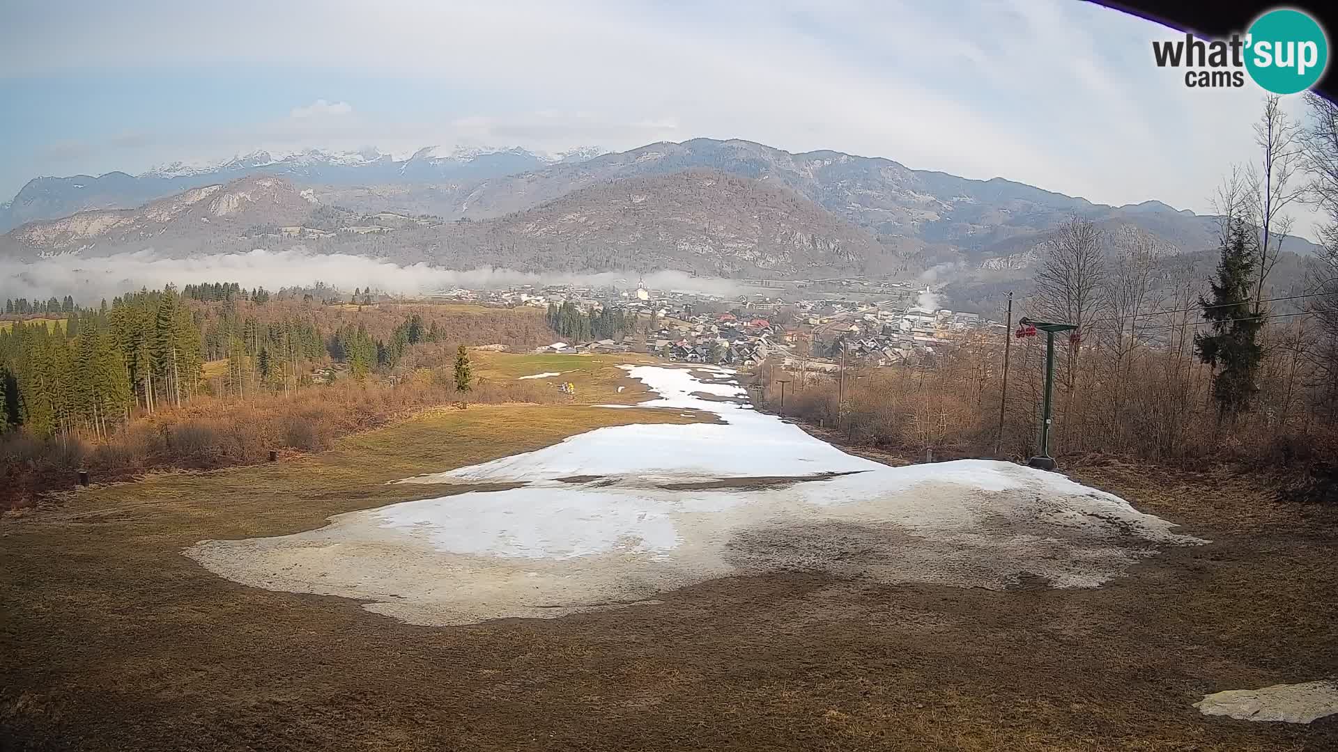 Webcam Bohinjska Bistrica – Live View from Kozji Hrbet Ski Station