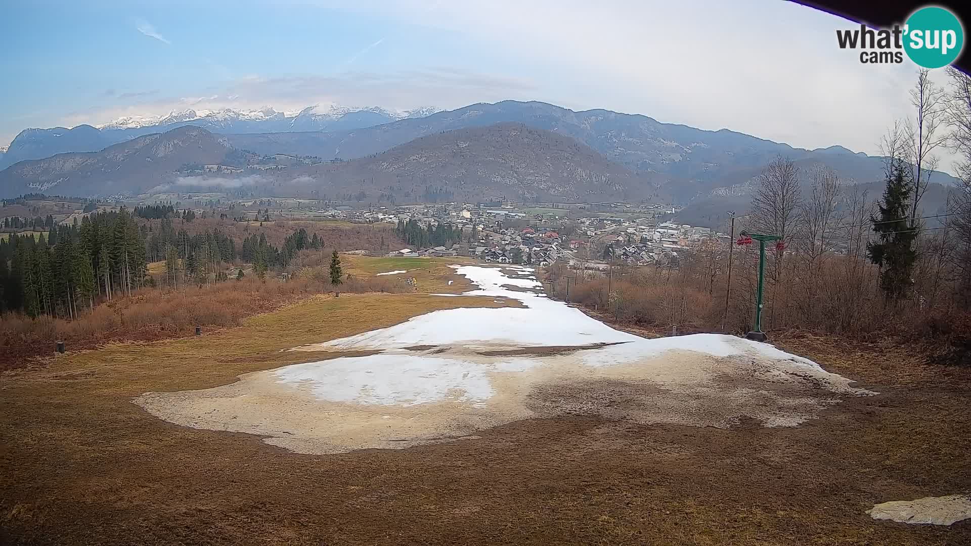 Webcam Bohinjska Bistrica – Live View from Kozji Hrbet Ski Station