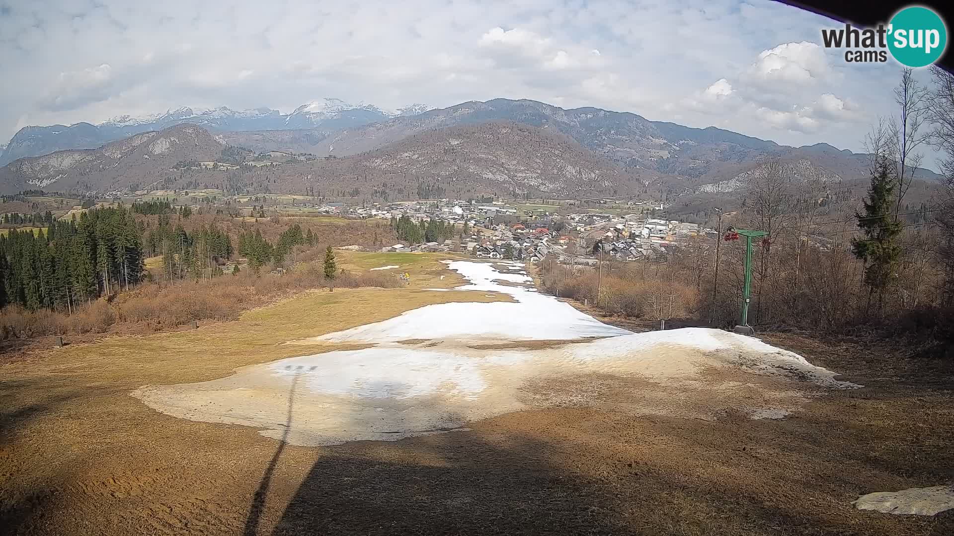 Webcam Bohinjska Bistrica – Vue en direct depuis la station de ski Kozji Hrbet