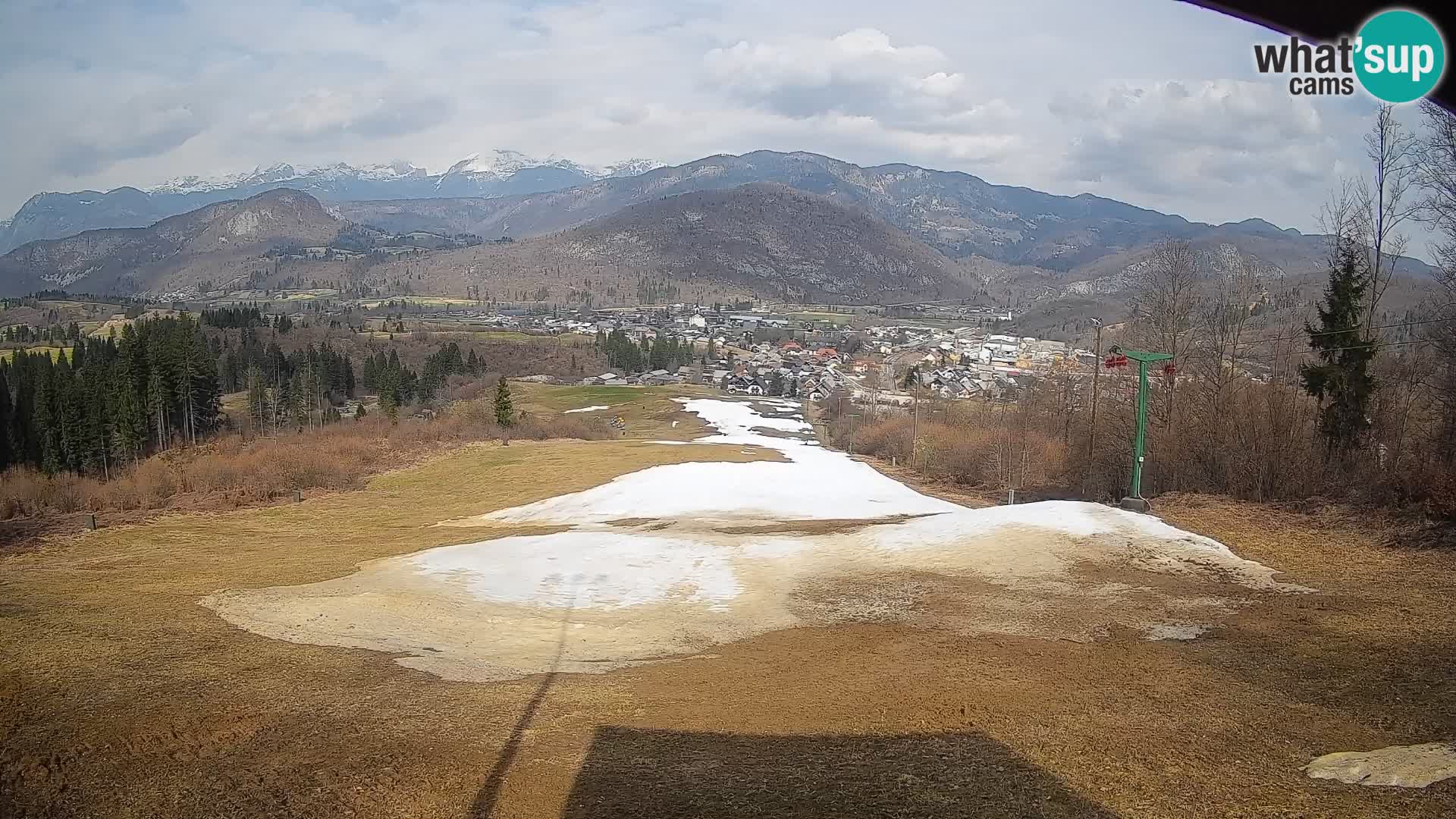 Webcam Bohinjska Bistrica – Live View from Kozji Hrbet Ski Station