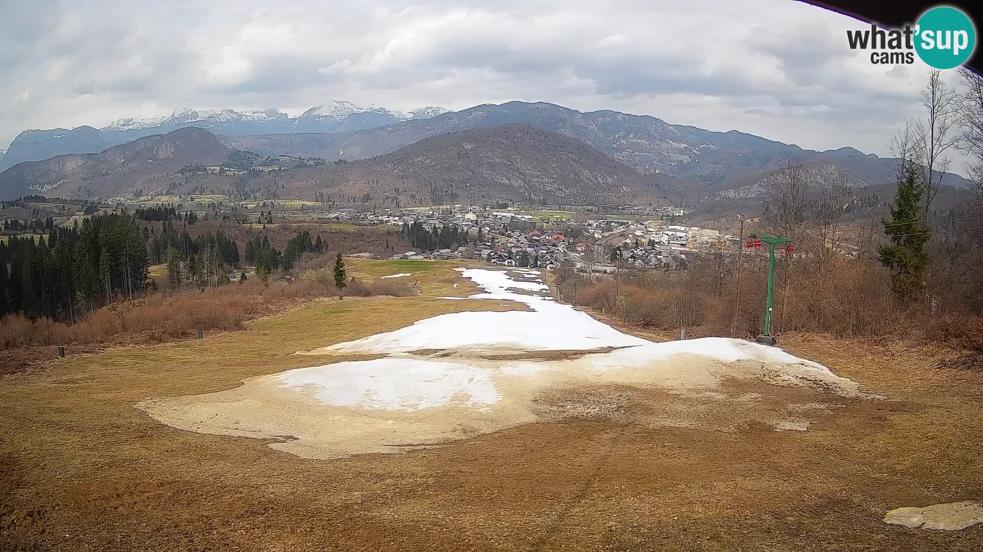 Webcam Bohinjska Bistrica – Live View from Kozji Hrbet Ski Station