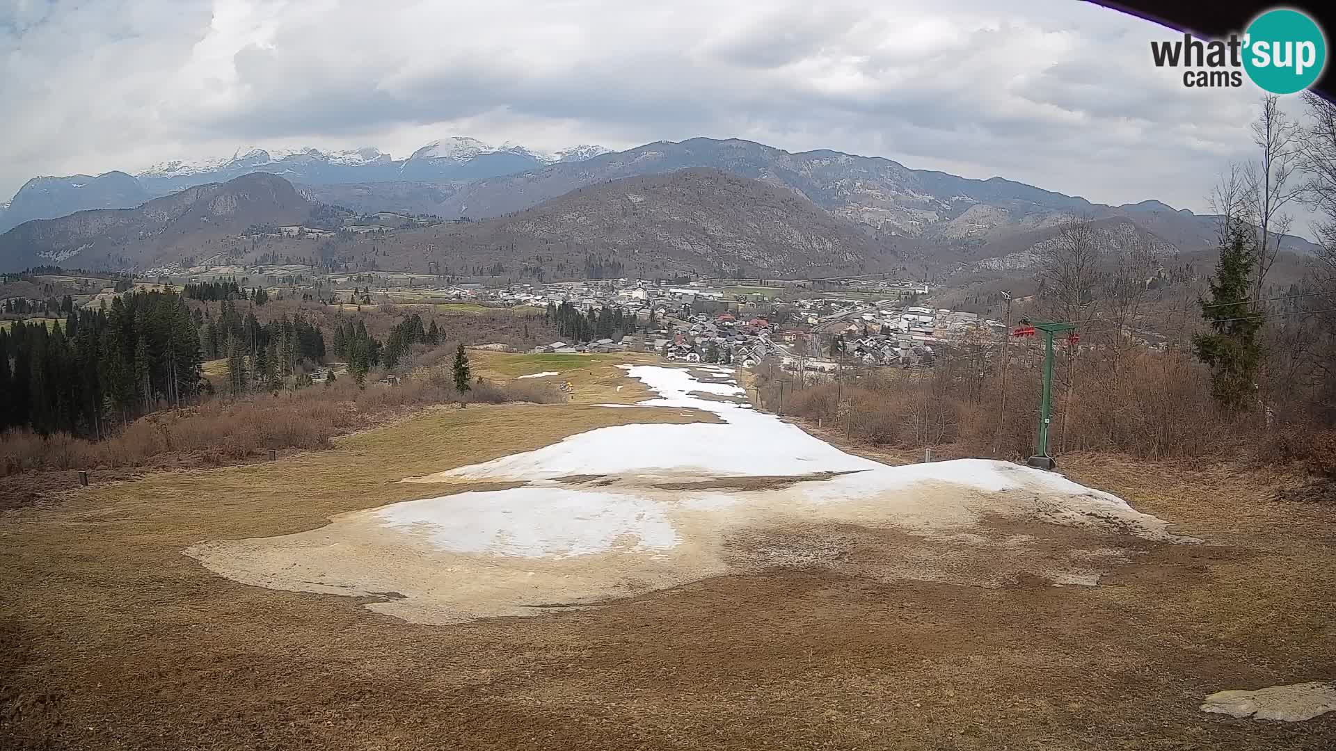 Webcam Bohinjska Bistrica – Live View from Kozji Hrbet Ski Station