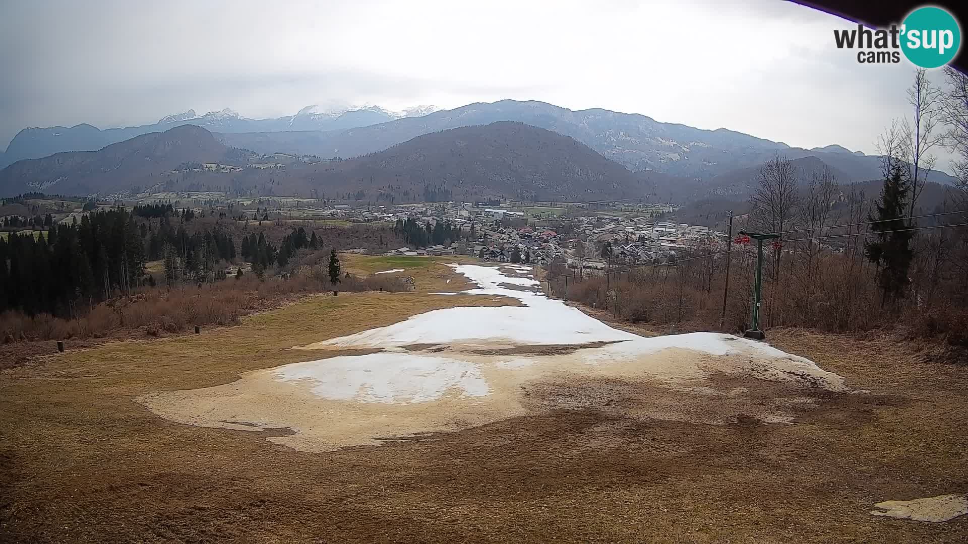 Webcam Bohinjska Bistrica – Live View from Kozji Hrbet Ski Station