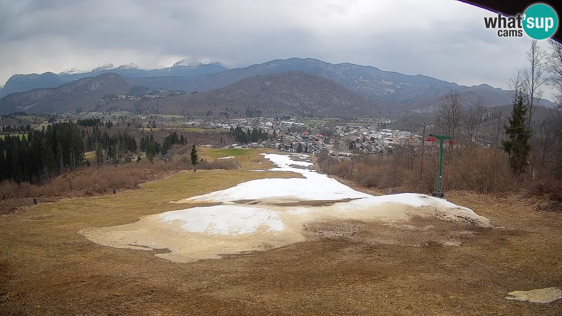 Webcam Bohinjska Bistrica – Live View from Kozji Hrbet Ski Station