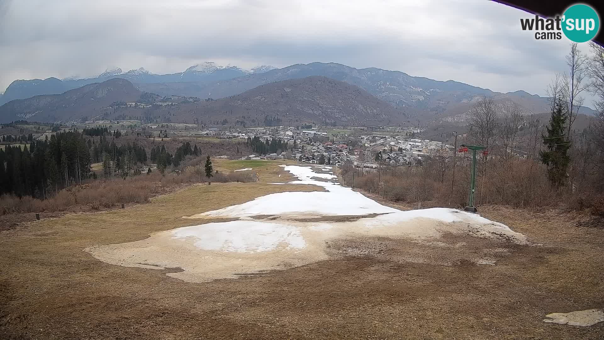 Webcam Bohinjska Bistrica – Live View from Kozji Hrbet Ski Station
