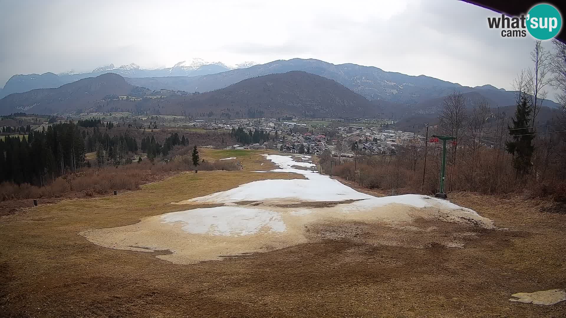 Webcam Bohinjska Bistrica – Live View from Kozji Hrbet Ski Station