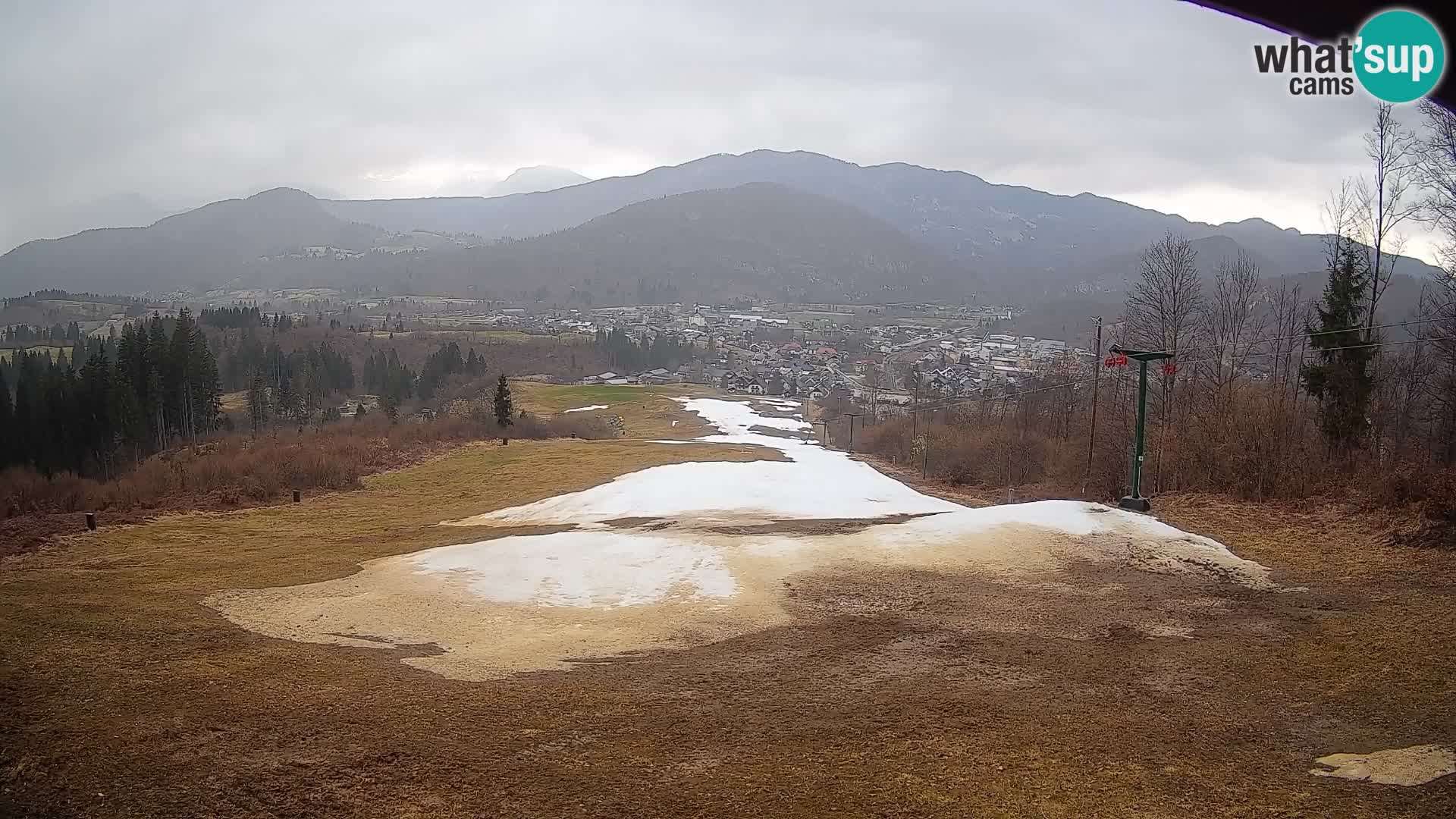 Webcam Bohinjska Bistrica – Live View from Kozji Hrbet Ski Station