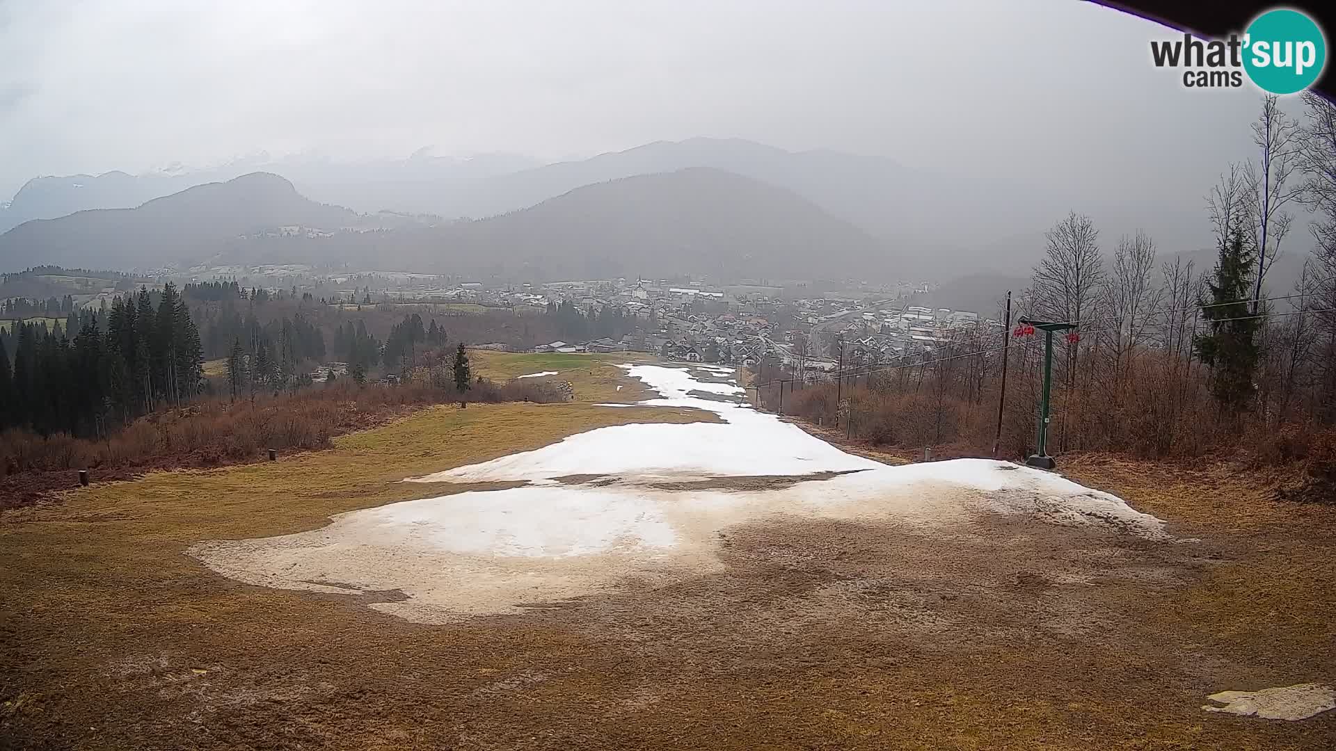 Webcam Bohinjska Bistrica – Vista live dalla stazione sciistica Kozji Hrbet