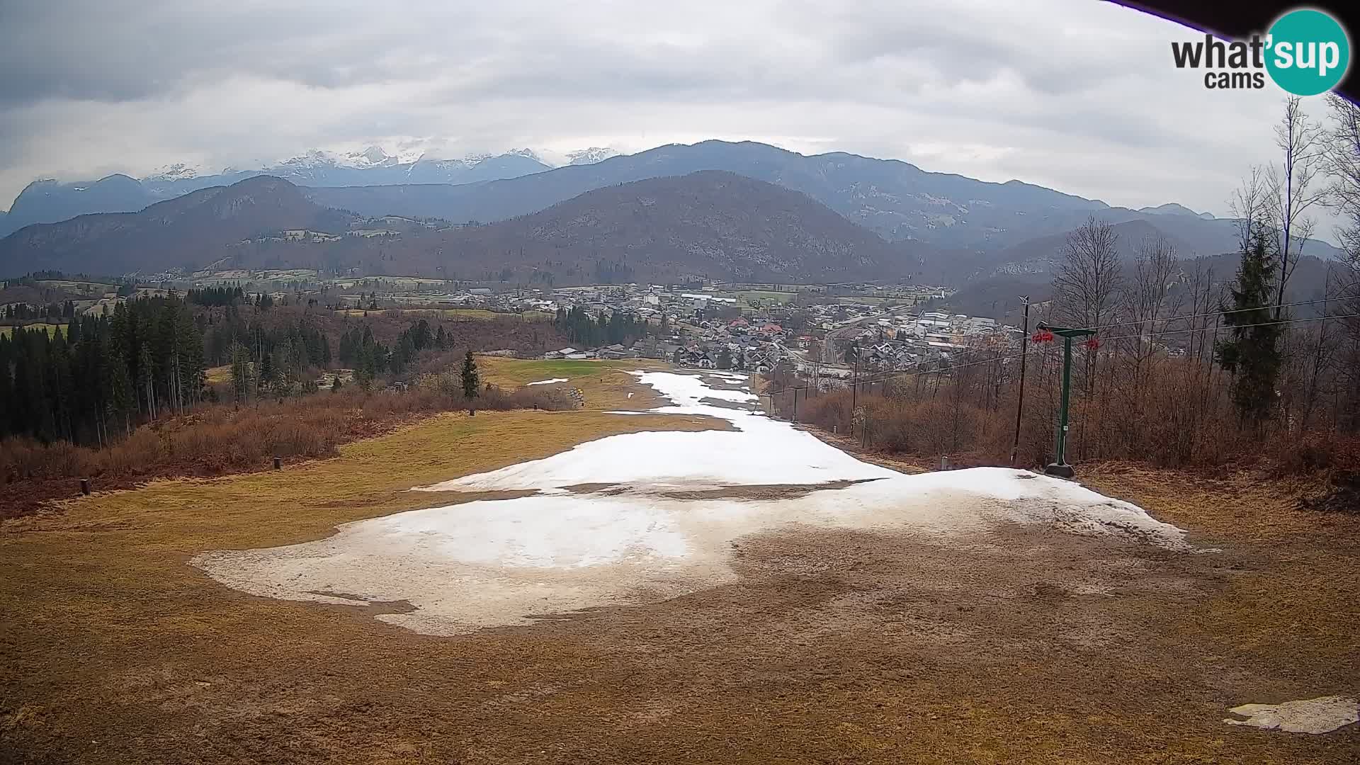 Webcam Bohinjska Bistrica – Live View from Kozji Hrbet Ski Station