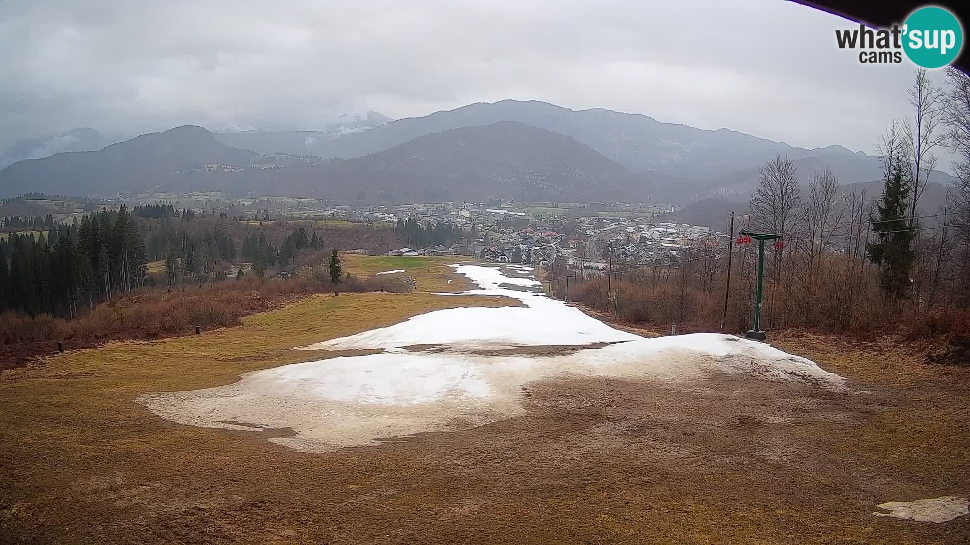 Webcam Bohinjska Bistrica – Live View from Kozji Hrbet Ski Station