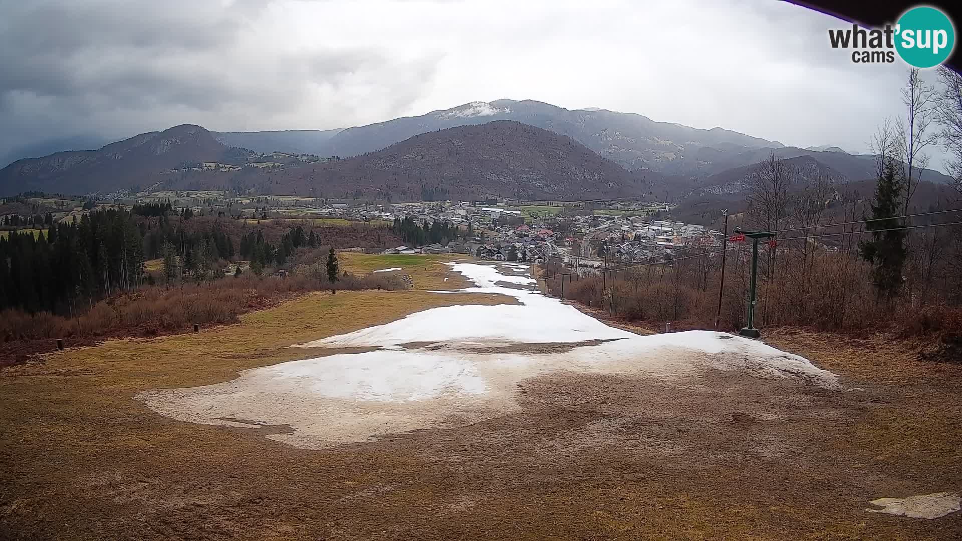 Webcam Bohinjska Bistrica – Live View from Kozji Hrbet Ski Station