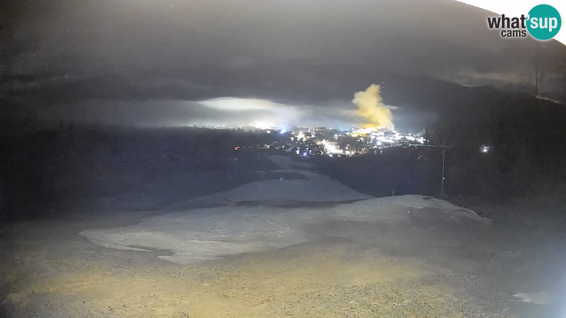 Spletna kamera Bohinjska Bistrica – Pogled v živo s smučišča Kozji Hrbet