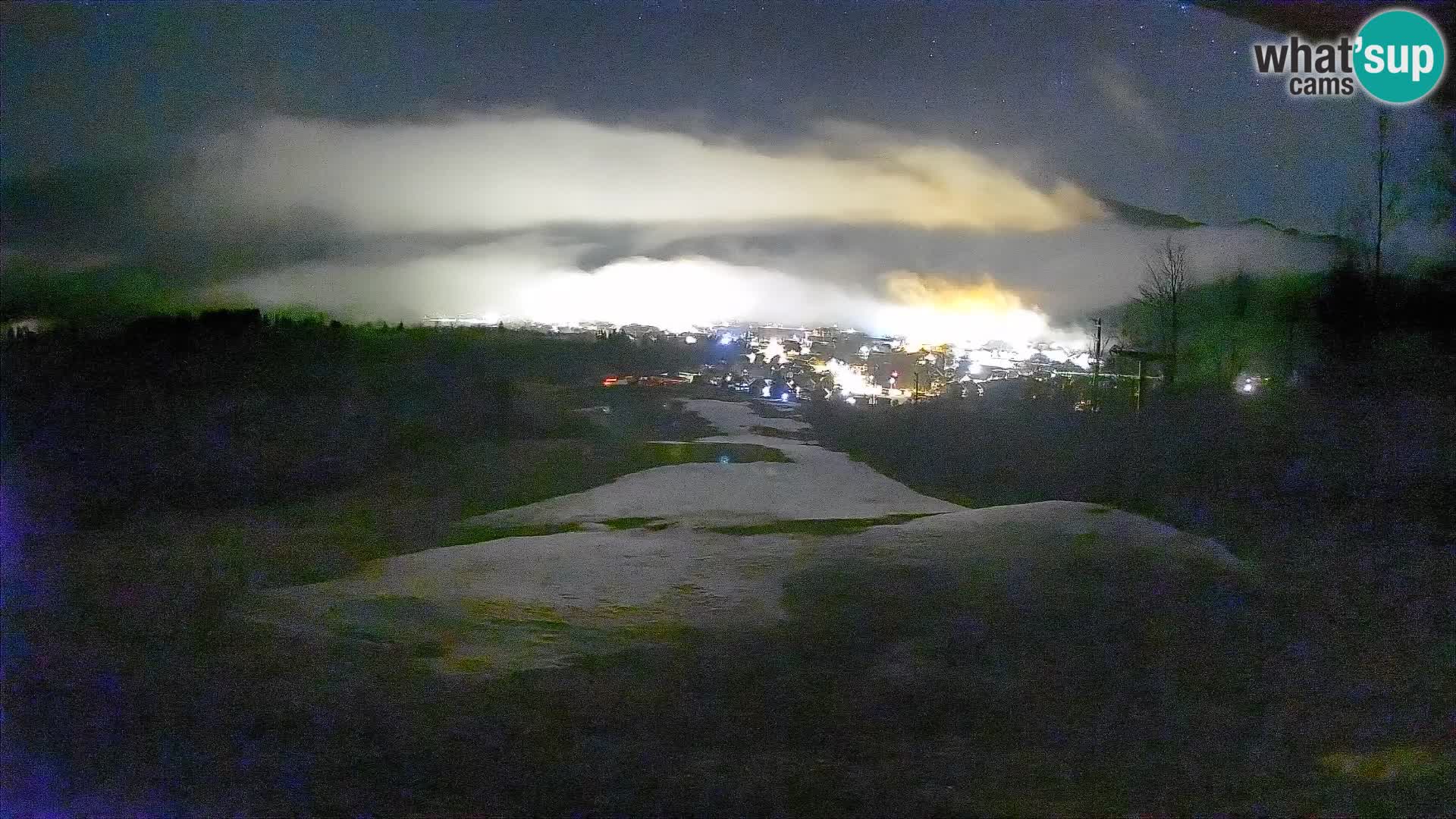 Webcam Bohinjska Bistrica – Vue en direct depuis la station de ski Kozji Hrbet