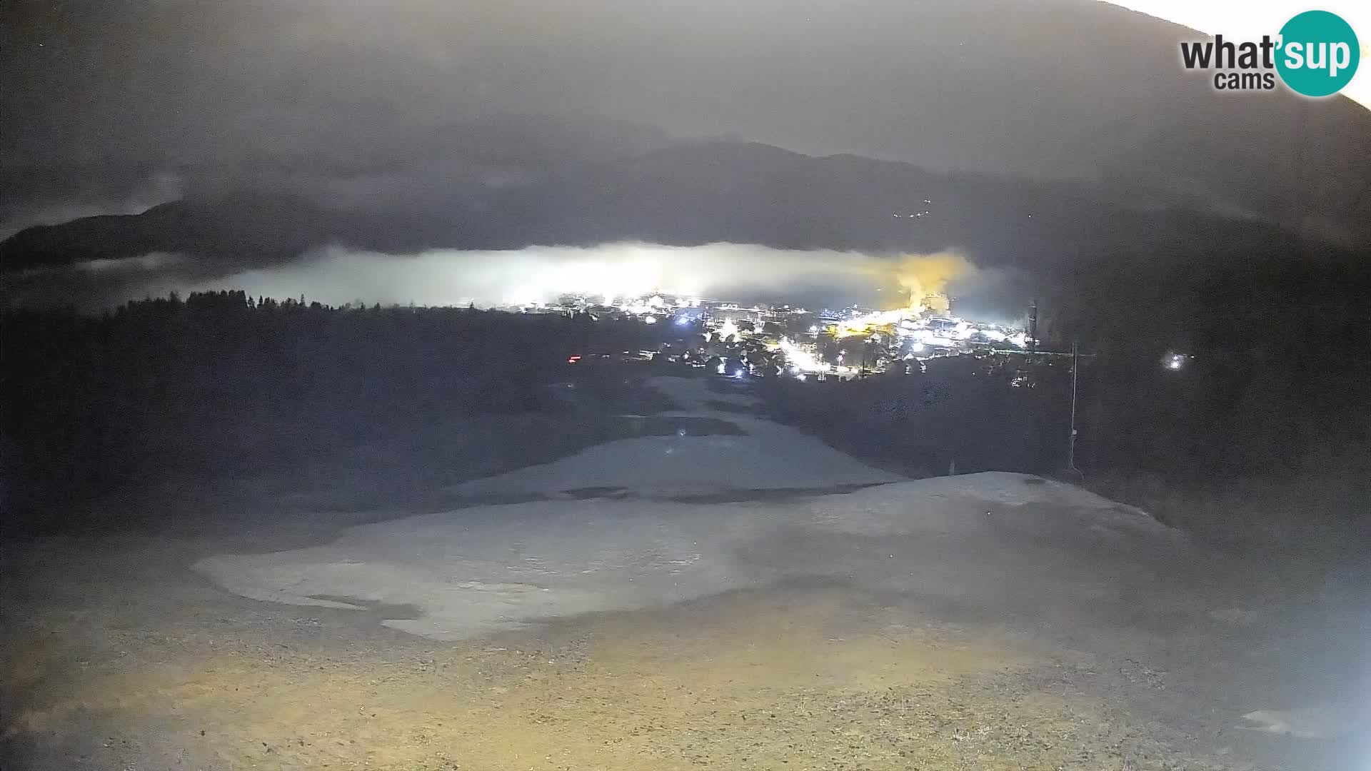 Webcam Bohinjska Bistrica – Vista live dalla stazione sciistica Kozji Hrbet