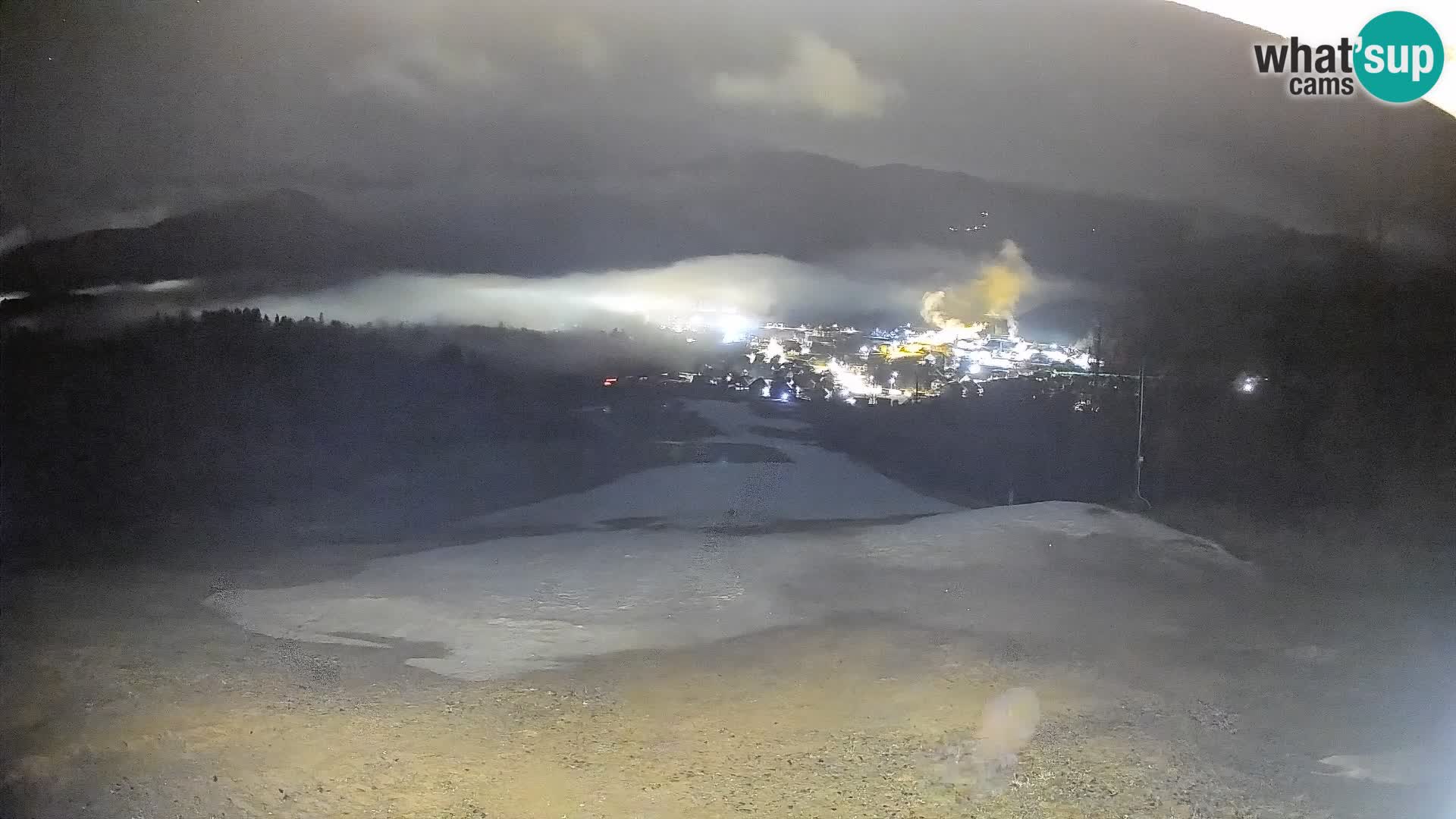 Webcam Bohinjska Bistrica – Live View from Kozji Hrbet Ski Station