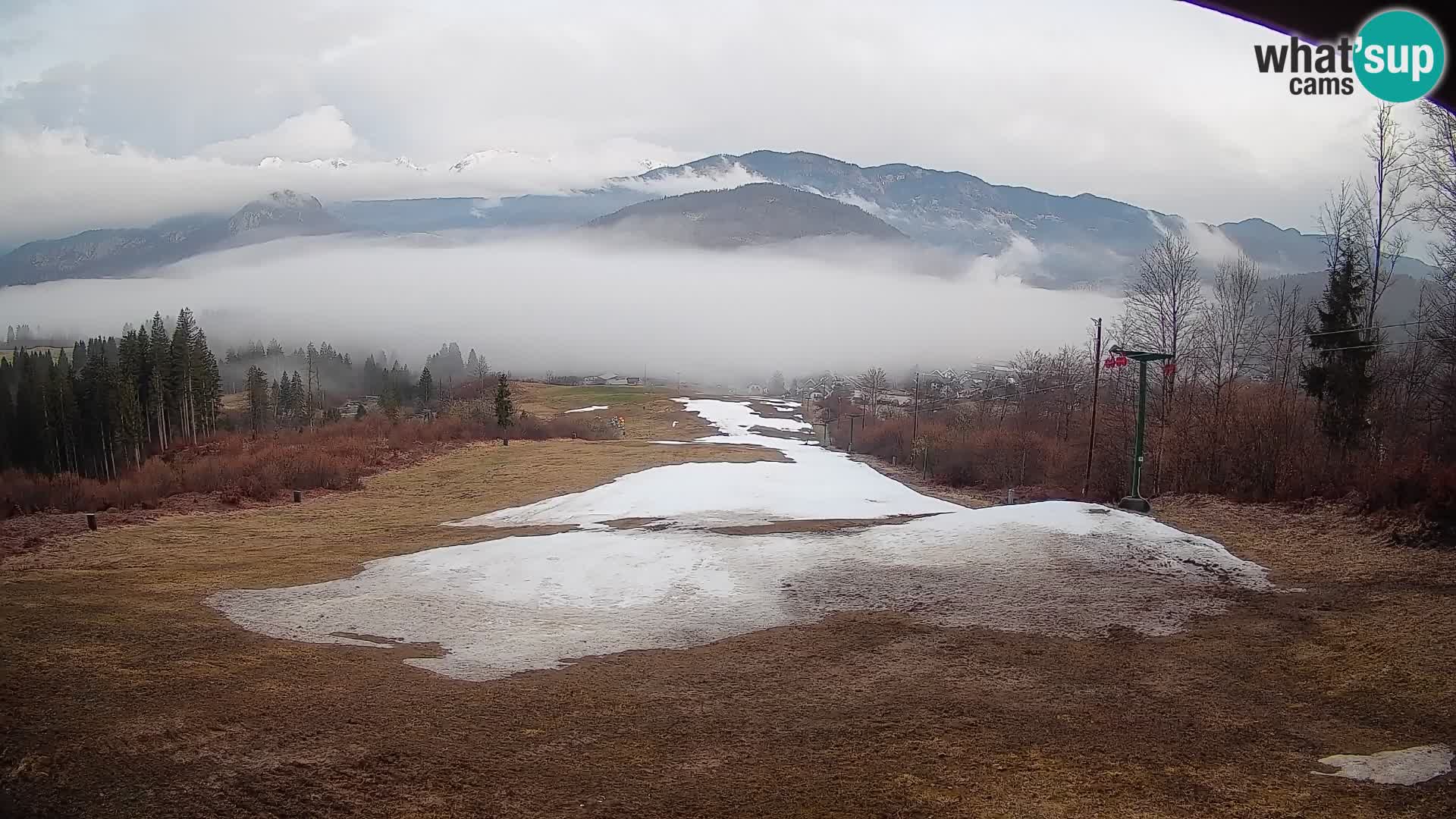 Webcam Bohinjska Bistrica – Vue en direct depuis la station de ski Kozji Hrbet