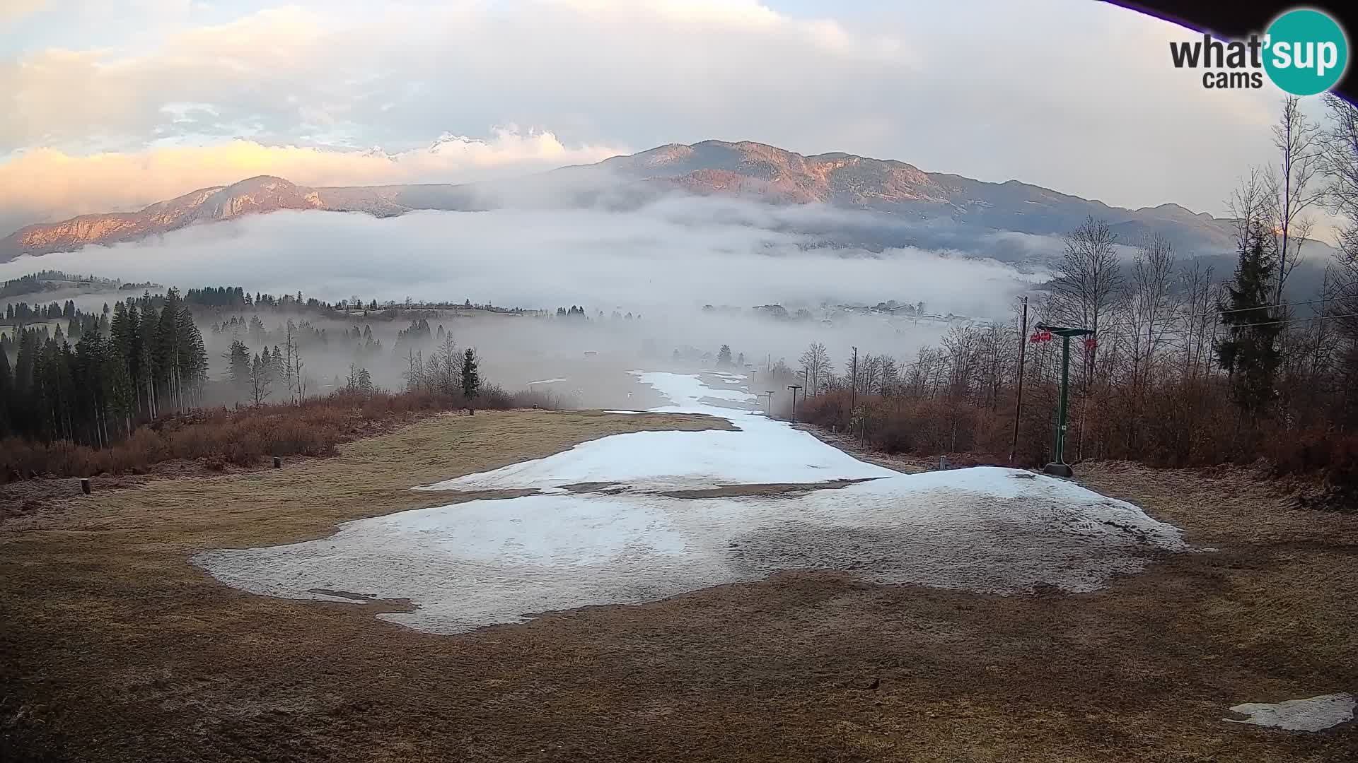 Cámara en vivo Bohinjska Bistrica – Vista en directo desde la estación de esquí Kozji Hrbet