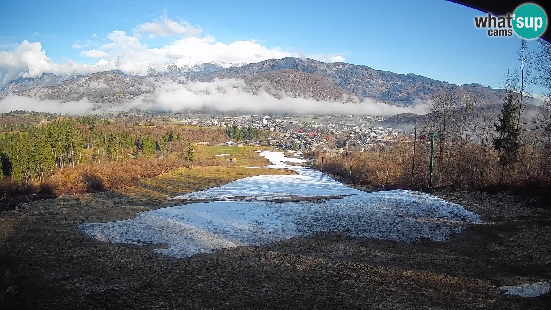 Webcam Bohinjska Bistrica – Live View from Kozji Hrbet Ski Station