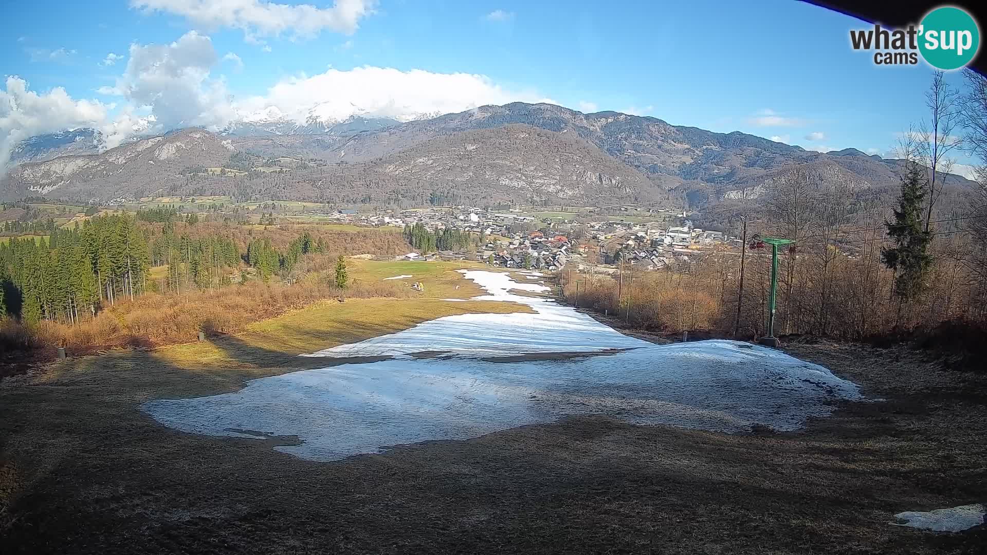 Webcam Bohinjska Bistrica – Live View from Kozji Hrbet Ski Station