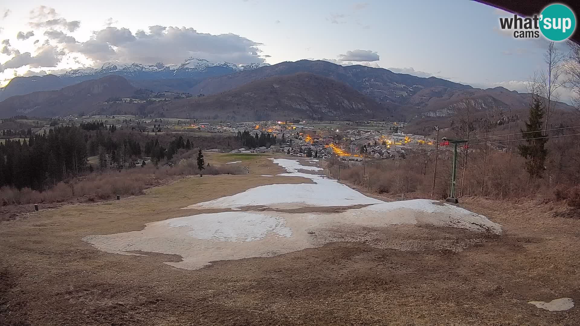 Webcam Bohinjska Bistrica – Live View from Kozji Hrbet Ski Station