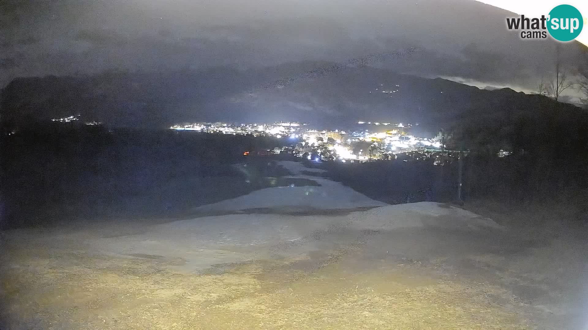 Kamera uživo Bohinjska Bistrica – Pogled u stvarnom vremenu sa skijališta Kozji Hrbet