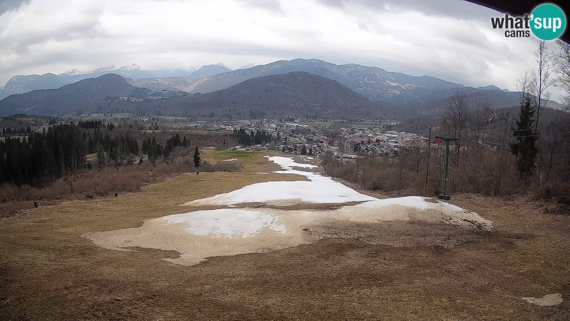 Webcam Bohinjska Bistrica – Live View from Kozji Hrbet Ski Station