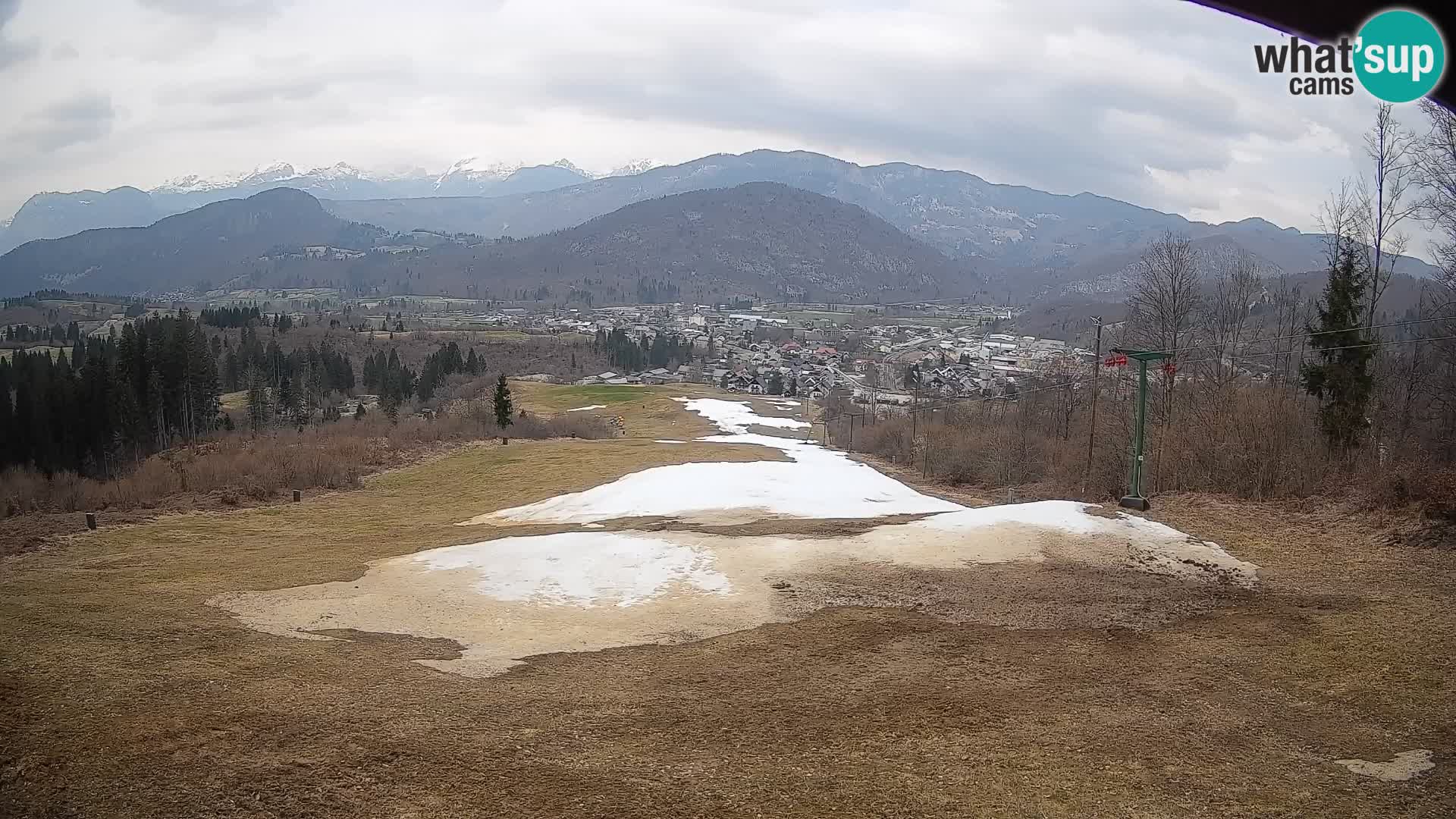 Webcam Bohinjska Bistrica – Live View from Kozji Hrbet Ski Station