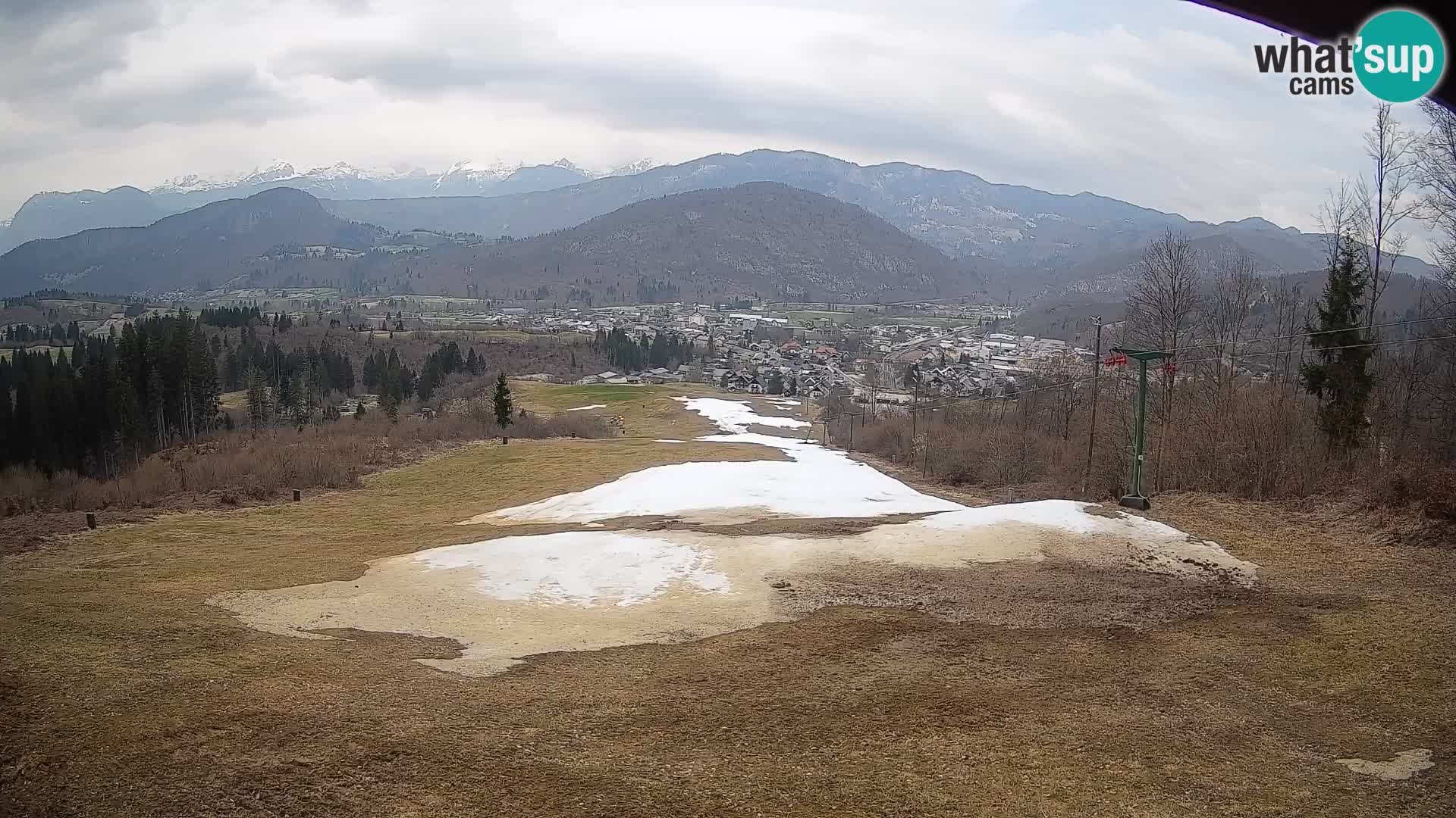 Webcam Bohinjska Bistrica – Live View from Kozji Hrbet Ski Station