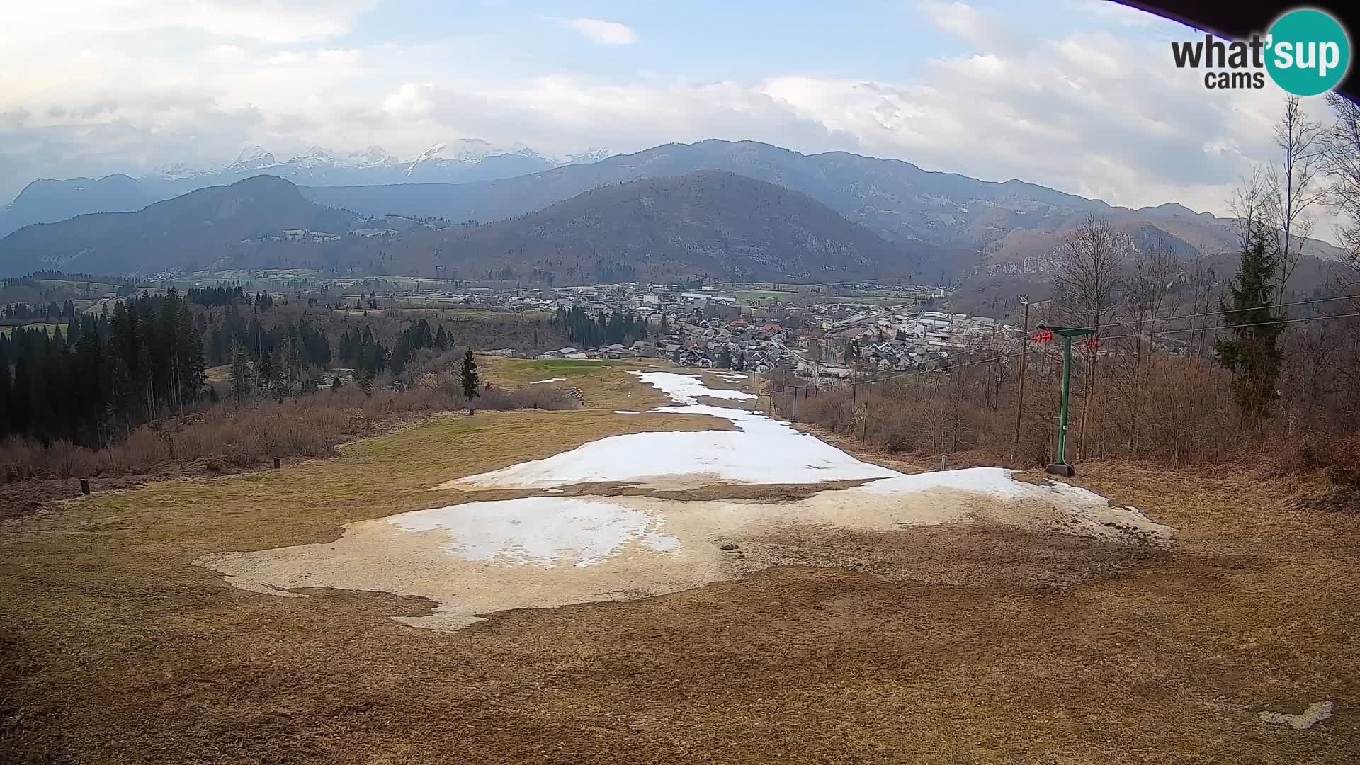 Webcam Bohinjska Bistrica – Live View from Kozji Hrbet Ski Station