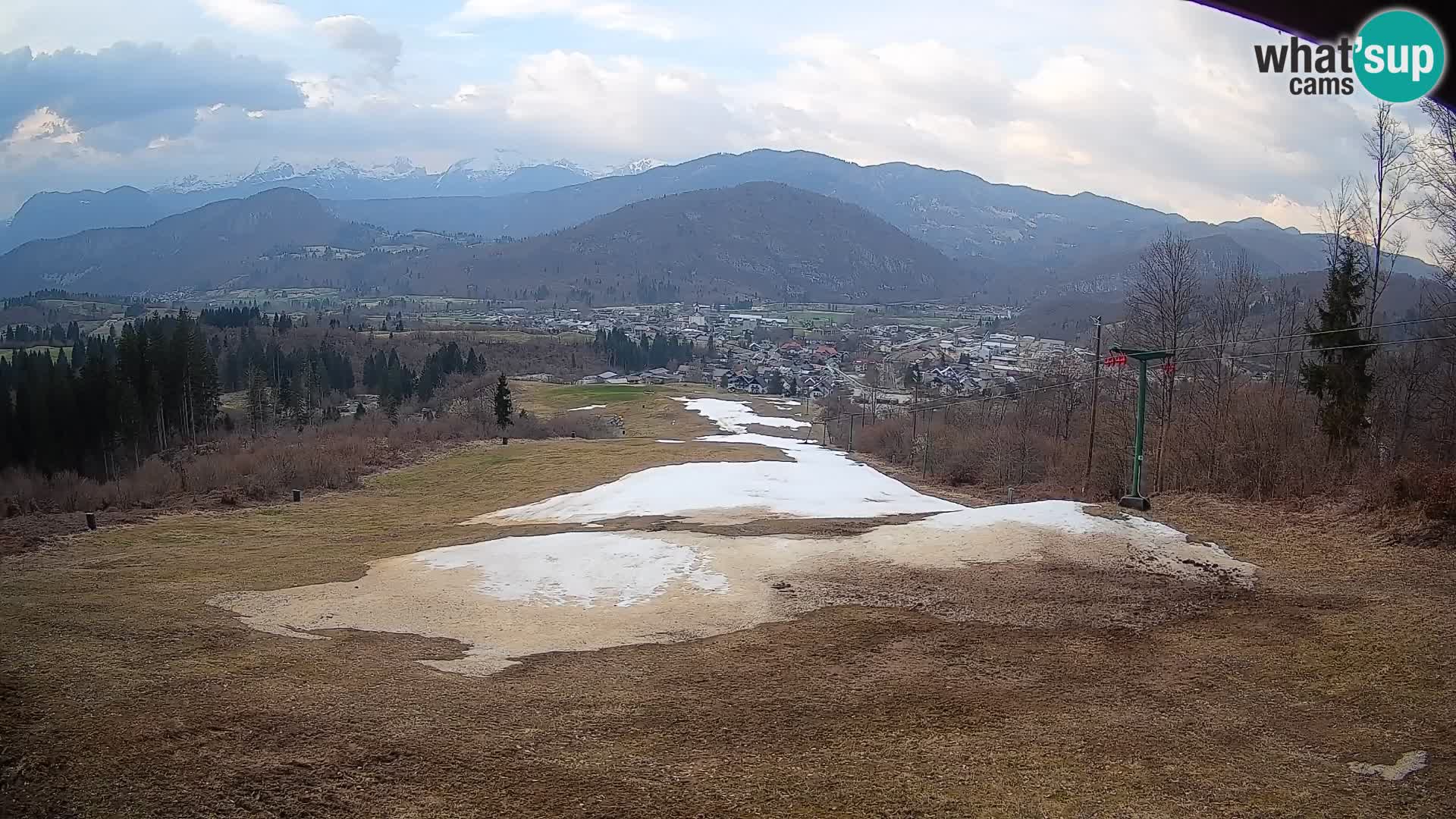 Webcam Bohinjska Bistrica – Vue en direct depuis la station de ski Kozji Hrbet