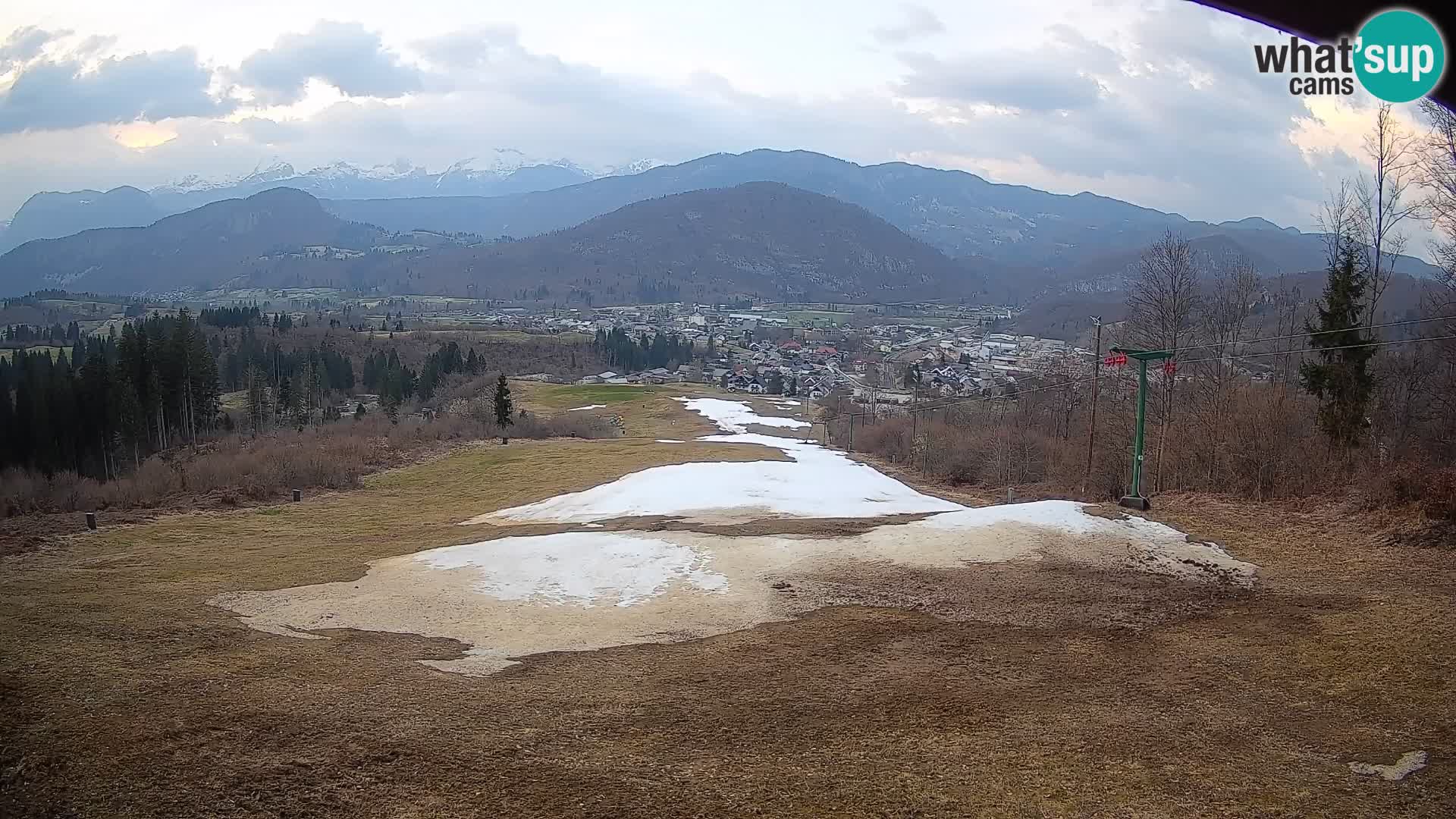 Webcam Bohinjska Bistrica – Live View from Kozji Hrbet Ski Station