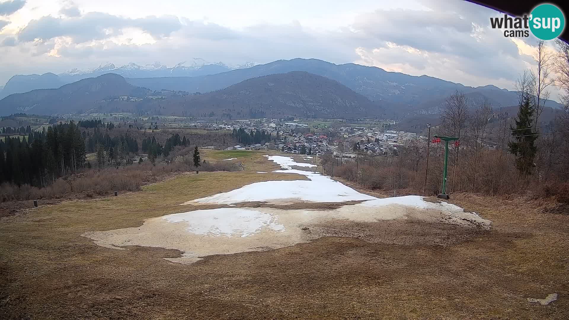 Webcam Bohinjska Bistrica – Live View from Kozji Hrbet Ski Station