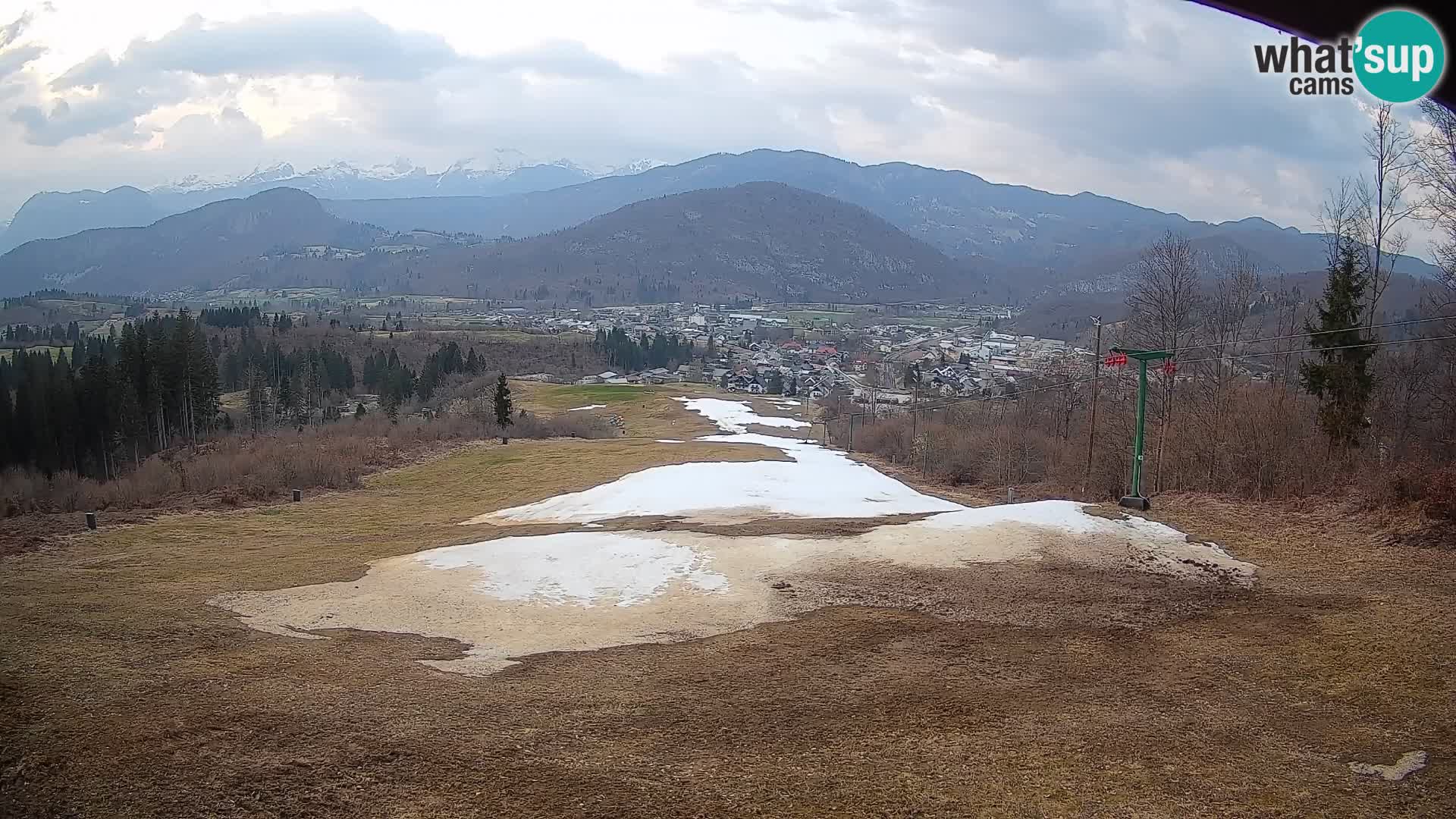 Webcam Bohinjska Bistrica – Vista live dalla stazione sciistica Kozji Hrbet