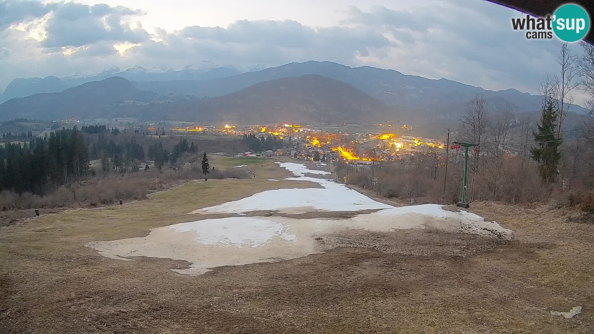 Webcam Bohinjska Bistrica – Live View from Kozji Hrbet Ski Station