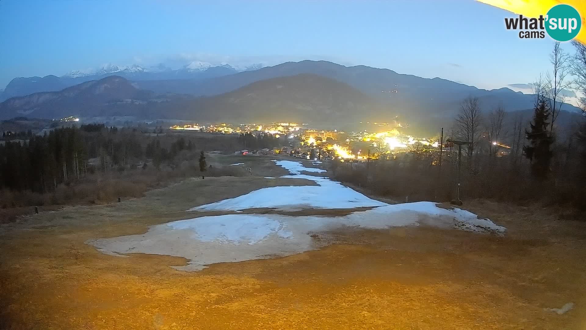 Livekamera Bohinjska Bistrica – Liveblick von der Skistation Kozji Hrbet