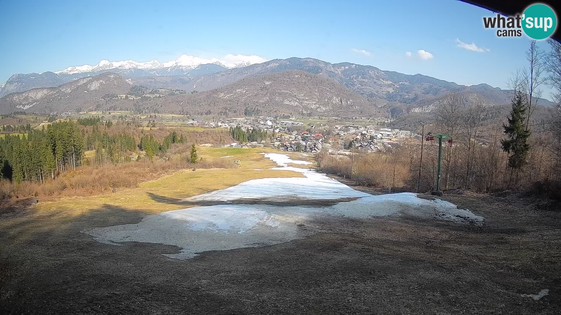 Webcam Bohinjska Bistrica – Live View from Kozji Hrbet Ski Station