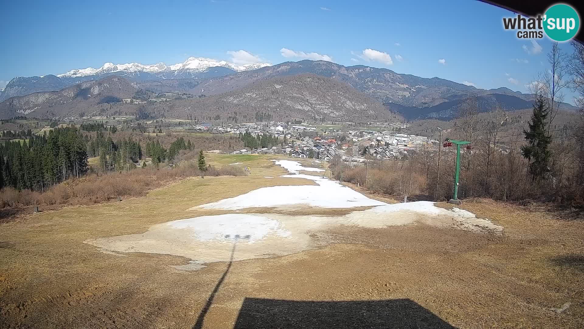 Webcam Bohinjska Bistrica – Live View from Kozji Hrbet Ski Station