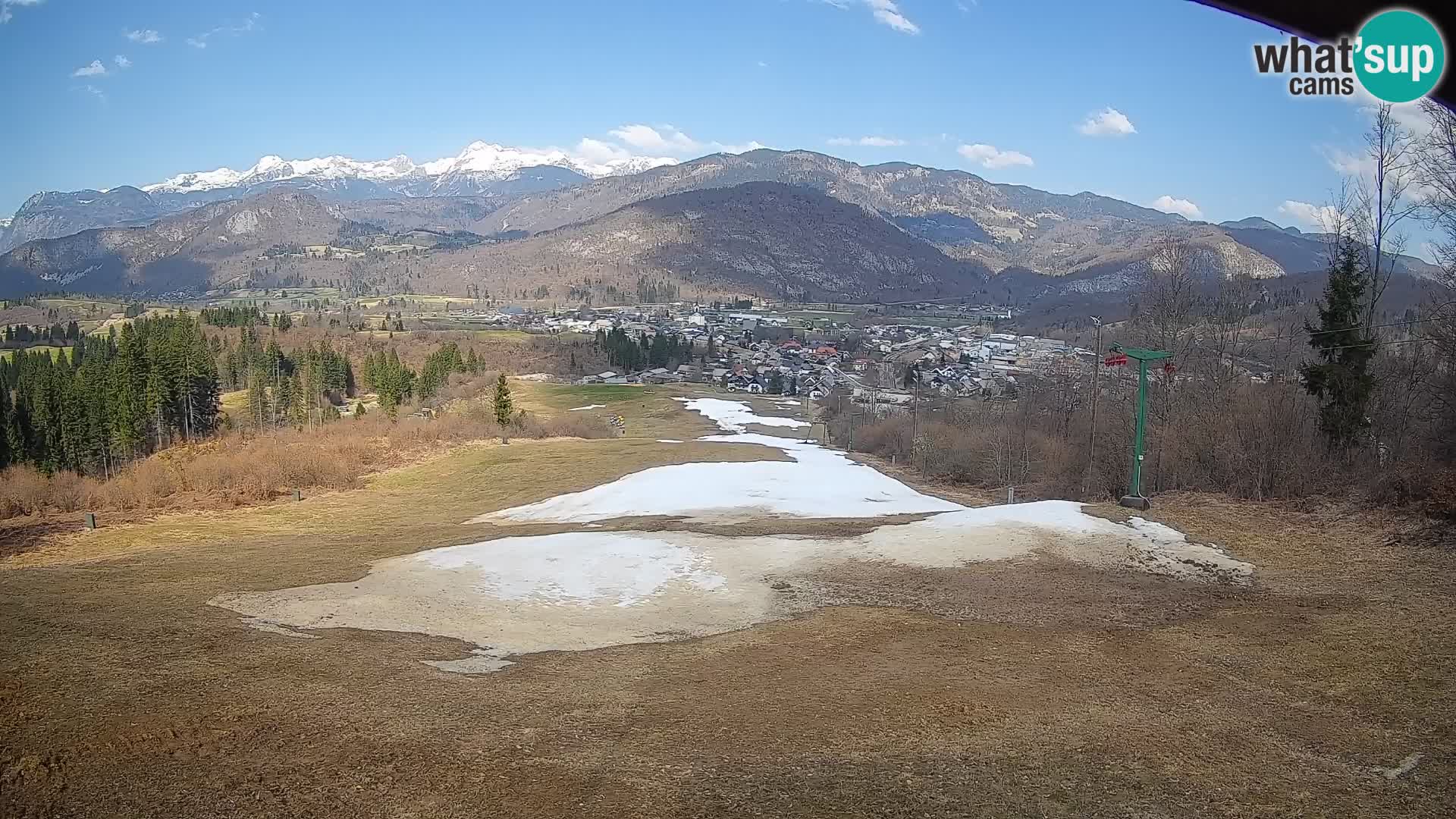 Webcam Bohinjska Bistrica – Live View from Kozji Hrbet Ski Station