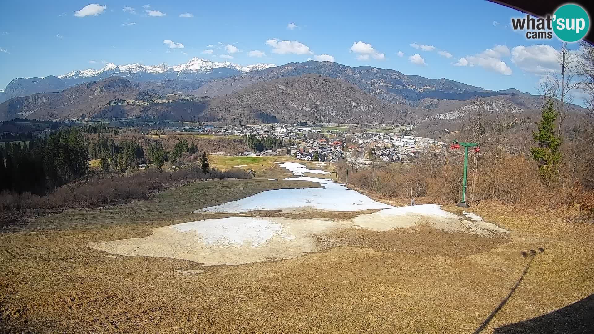 Webcam Bohinjska Bistrica – Live View from Kozji Hrbet Ski Station