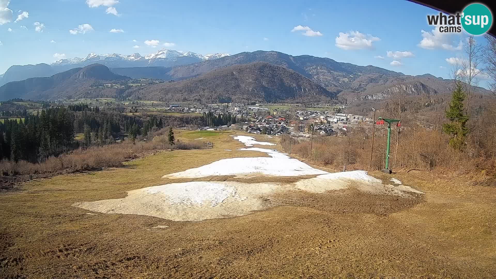 Webcam Bohinjska Bistrica – Live View from Kozji Hrbet Ski Station