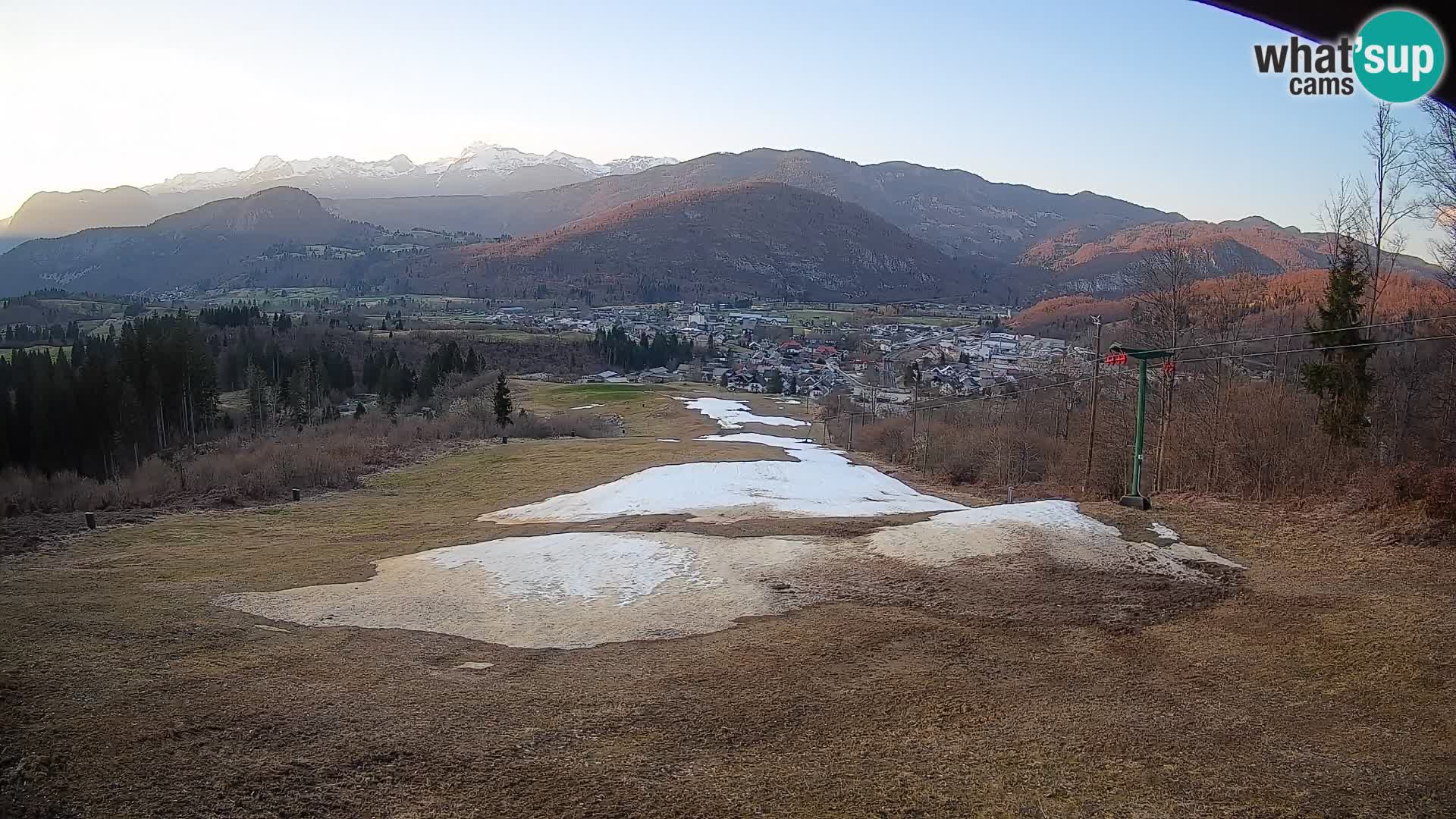 Webcam Bohinjska Bistrica – Vista live dalla stazione sciistica Kozji Hrbet