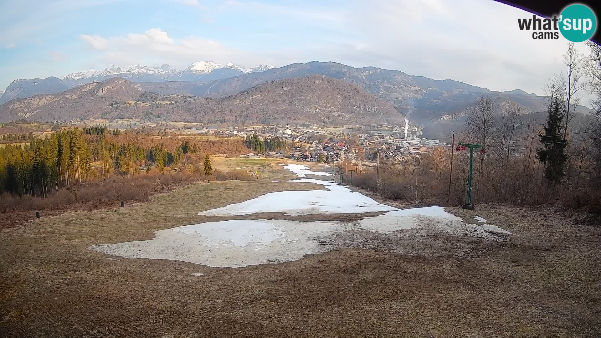 Webcam Bohinjska Bistrica – Vue en direct depuis la station de ski Kozji Hrbet