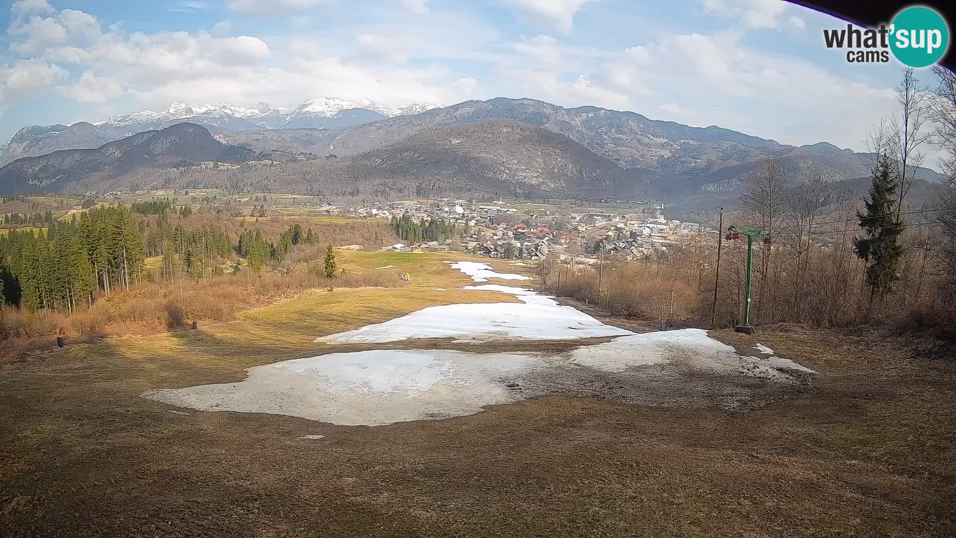 Webcam Bohinjska Bistrica – Live View from Kozji Hrbet Ski Station