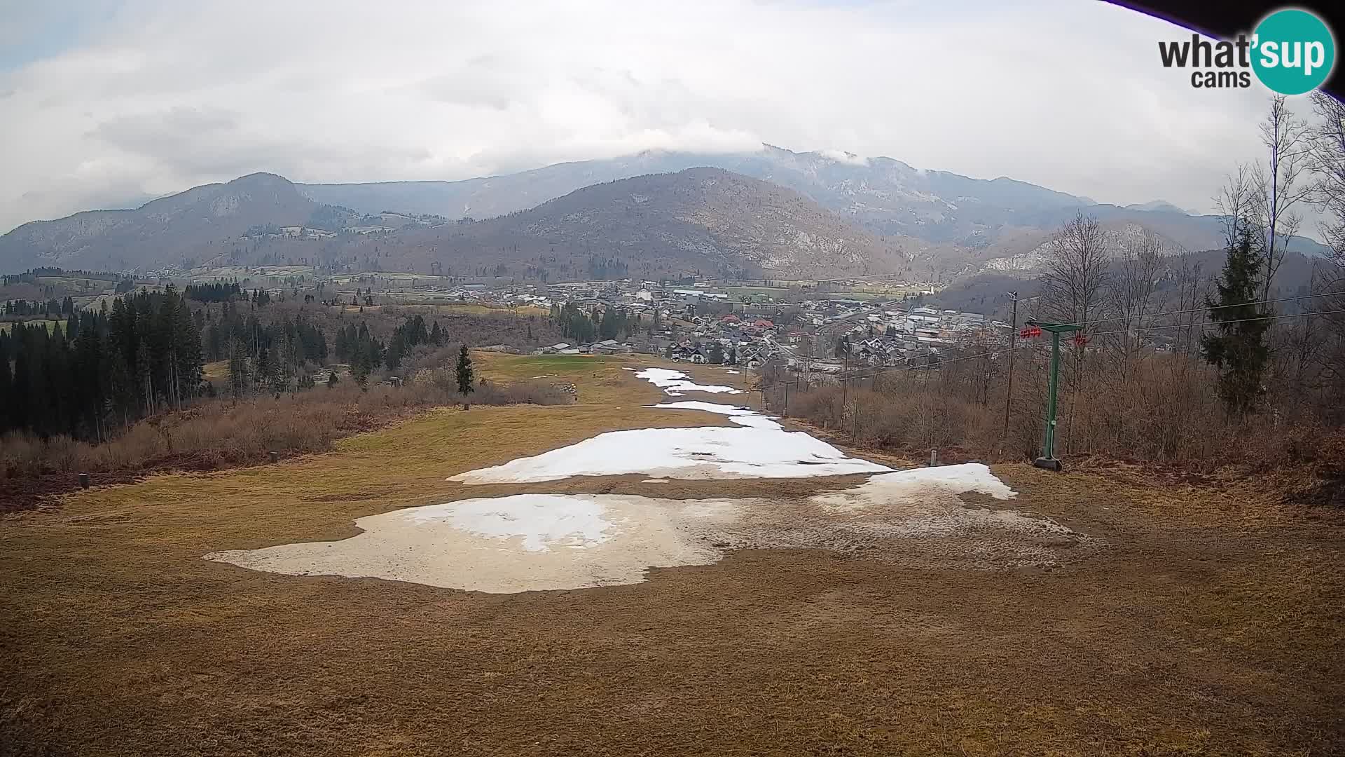 Webcam Bohinjska Bistrica – Vue en direct depuis la station de ski Kozji Hrbet