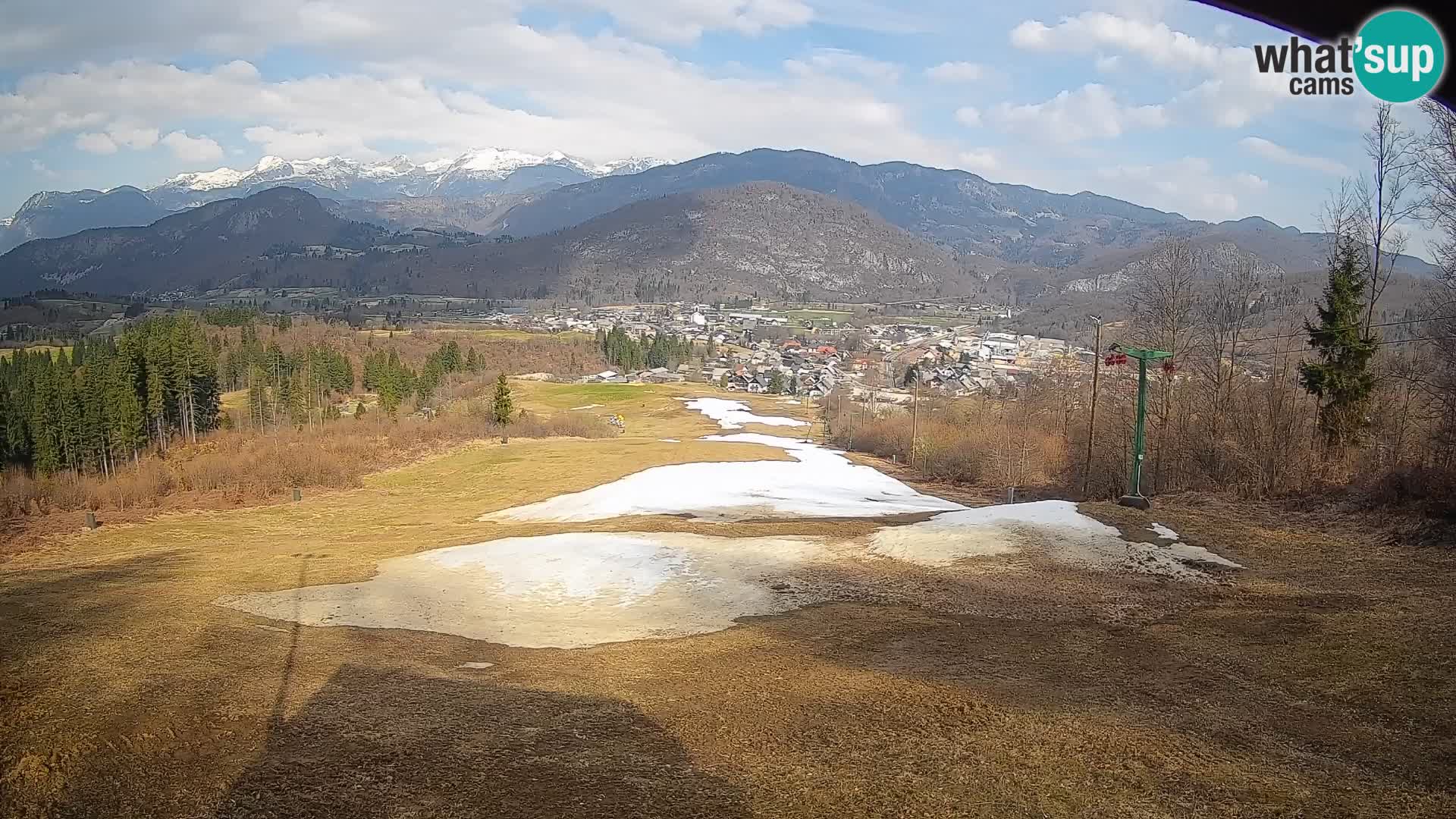 Webcam Bohinjska Bistrica – Live View from Kozji Hrbet Ski Station