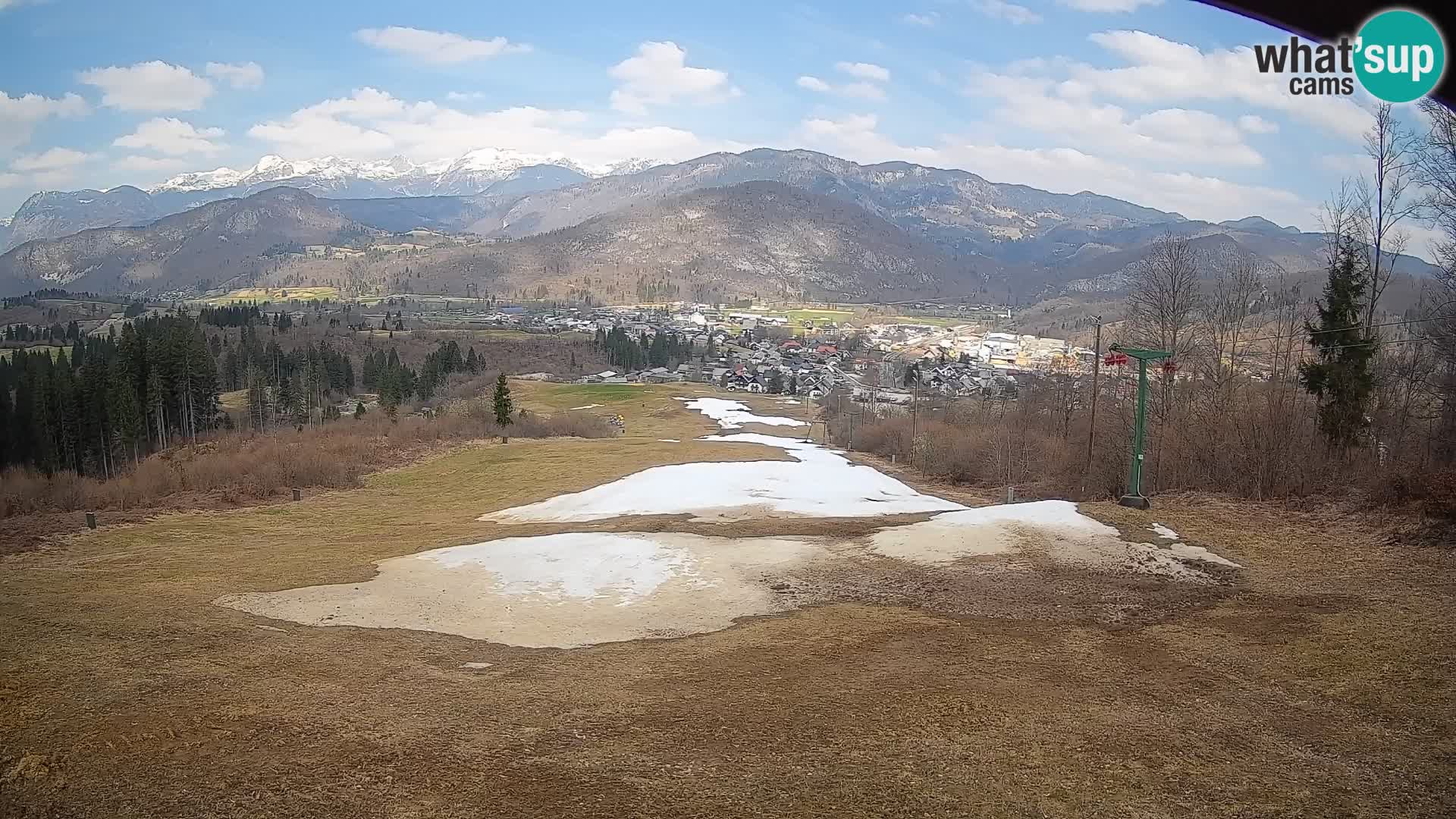 Webcam Bohinjska Bistrica – Live View from Kozji Hrbet Ski Station